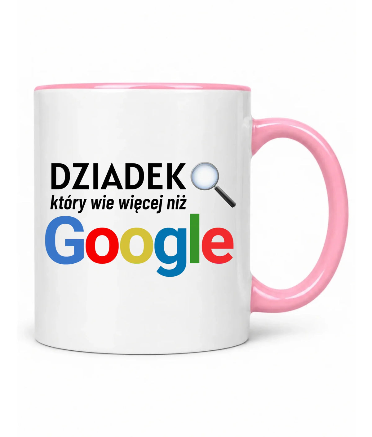 Kubek dla dziadka - Dziadek który wie więcej niż google D44