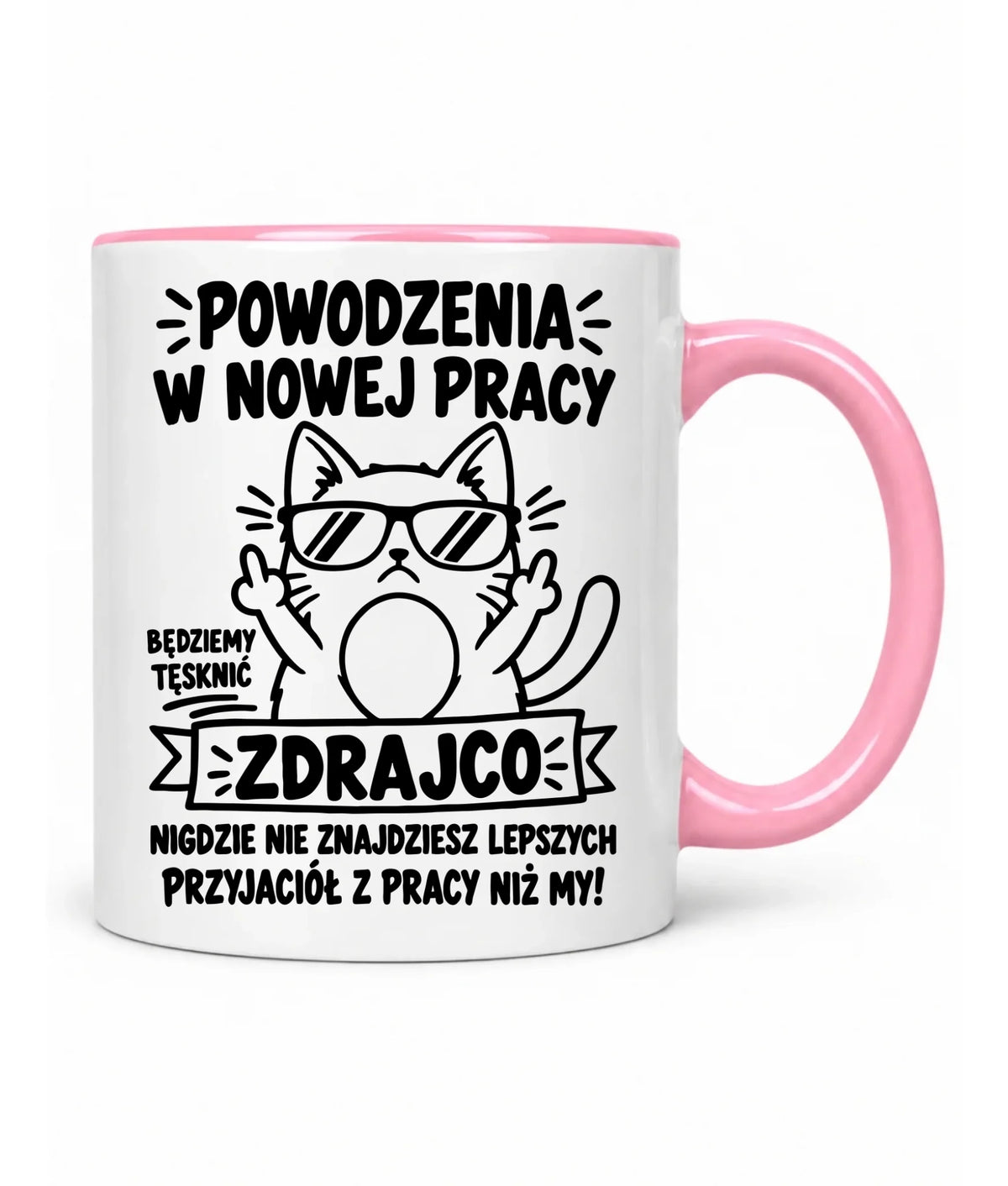 Kubek na odejście z pracy - Powodzenia w nowej pracy, zdrajco!