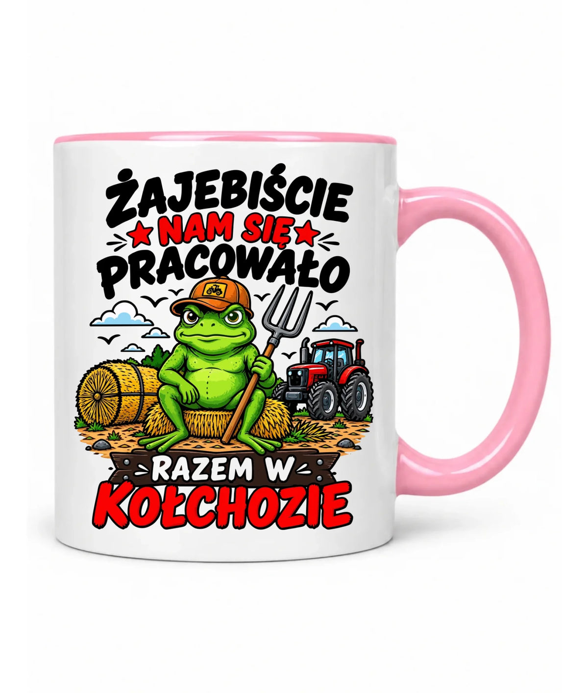 Kubek na odejście z pracy - Razem w kołchozie