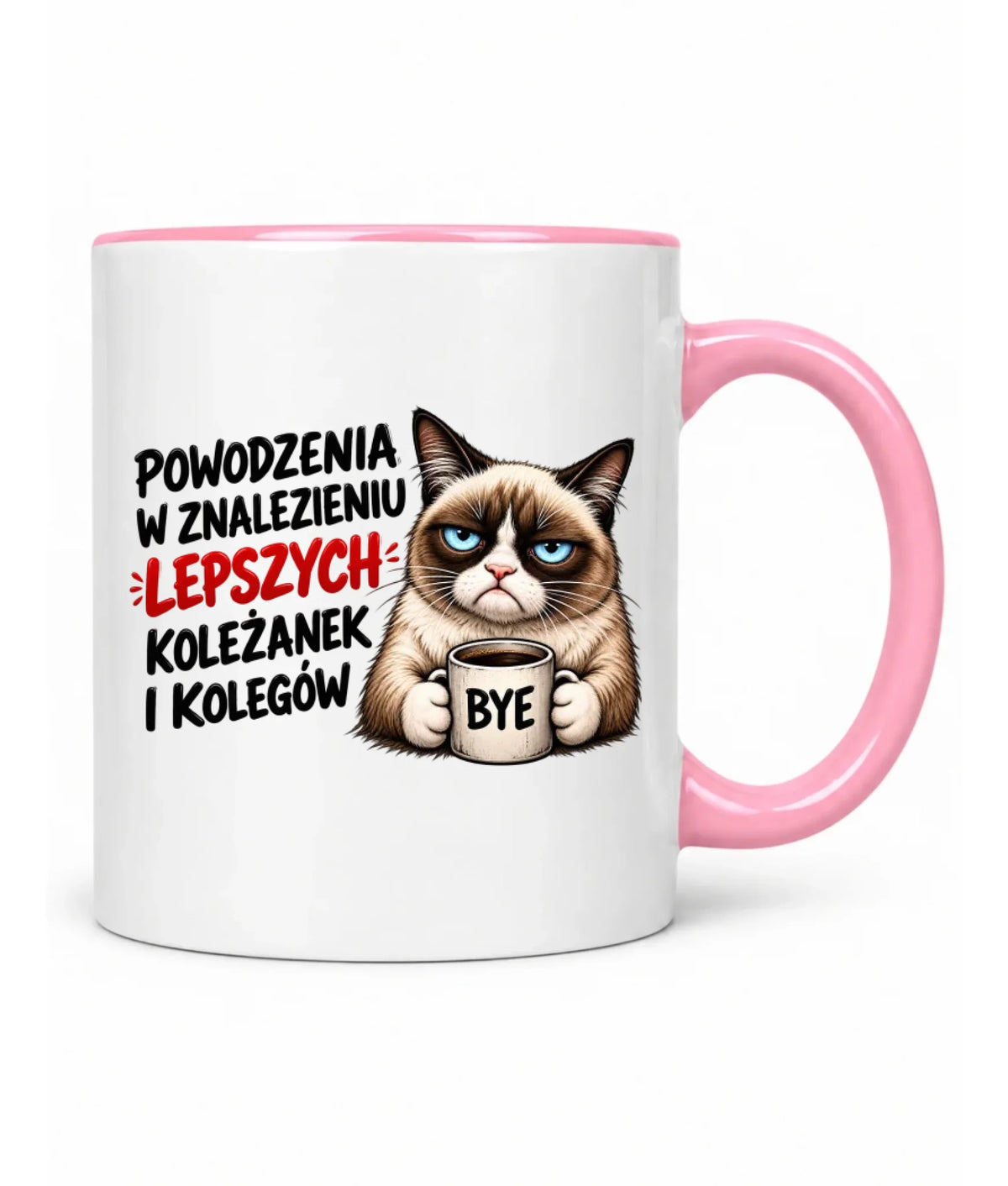 Kubek na odejście z pracy - Lepszych koleżanek i kolegów