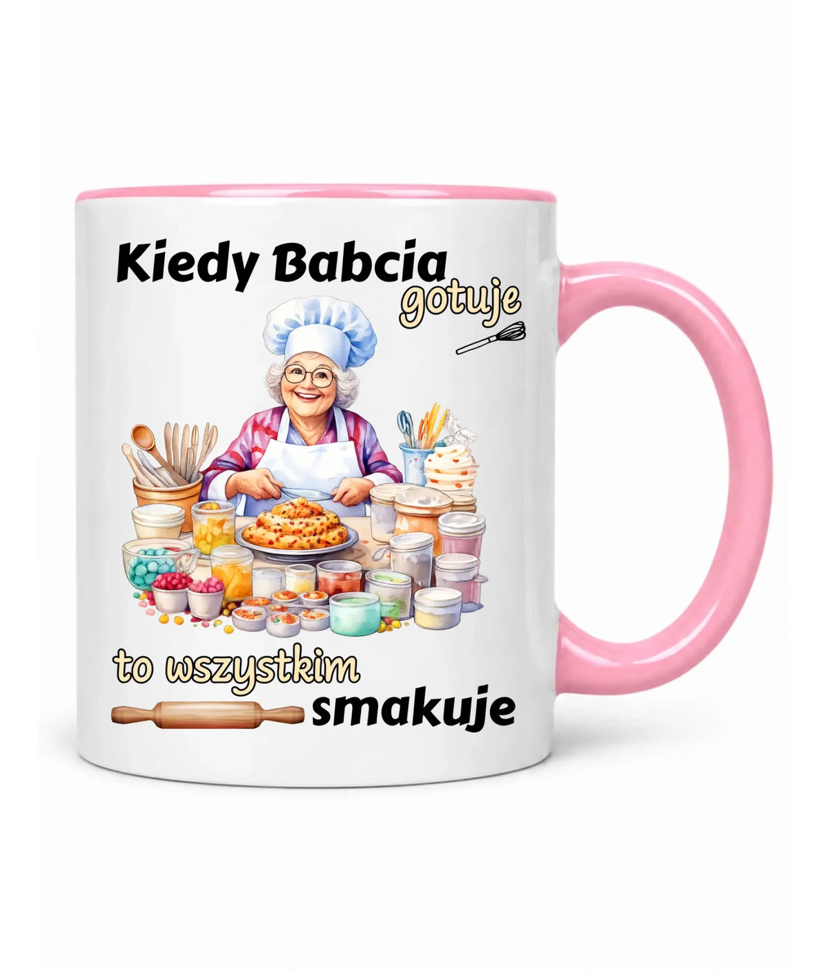 Kubek dla babci – Kiedy babcia gotuje to wszystkim smakuje B34