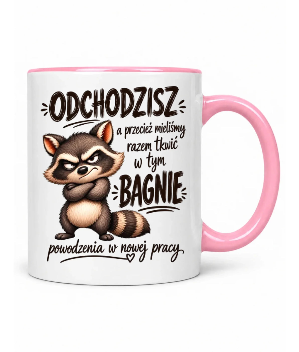 Kubek na odejście z pracy - Razem w tym bagnie