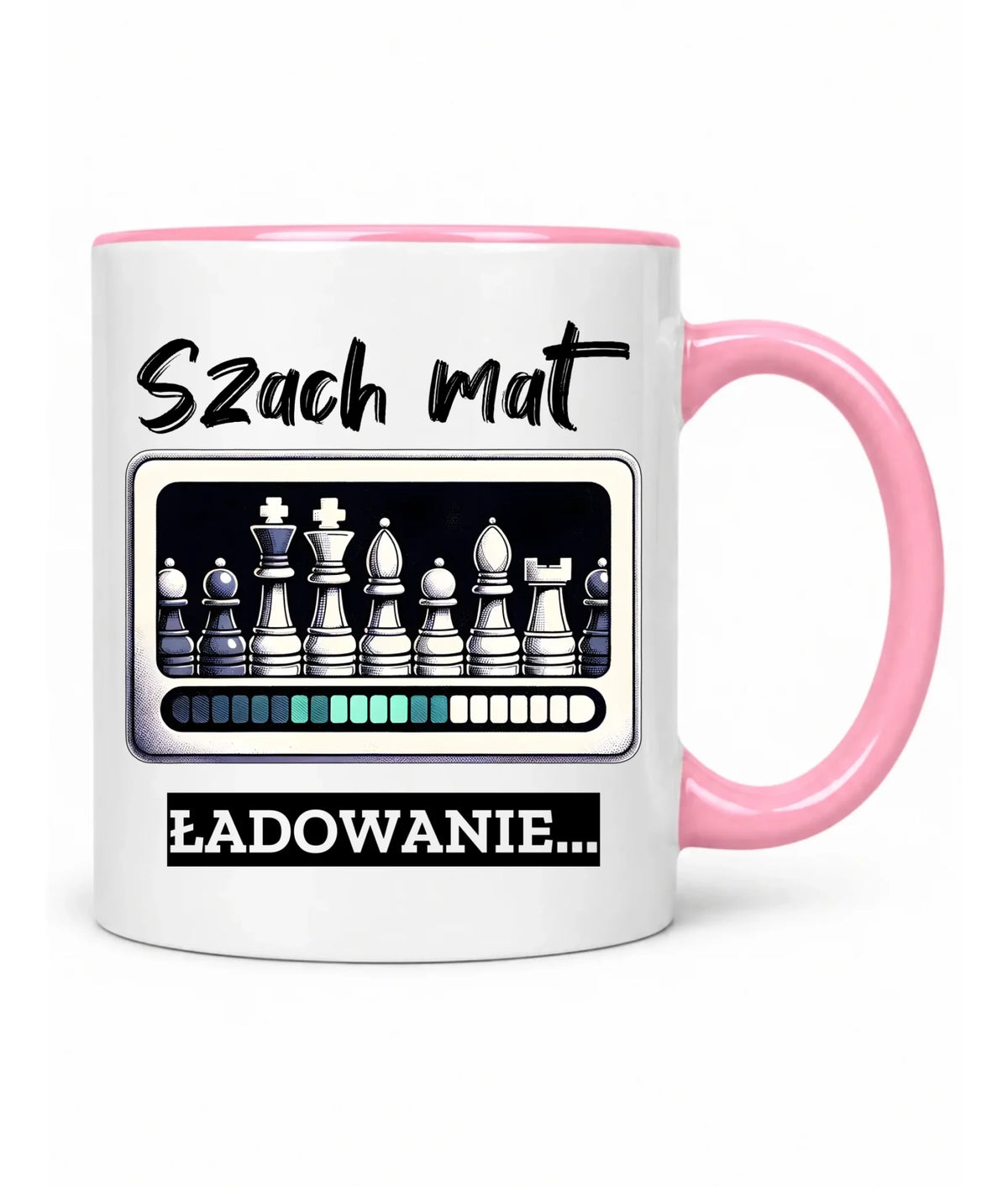 Kubek dla szachisty - Szach mat ładowanie HSZ08