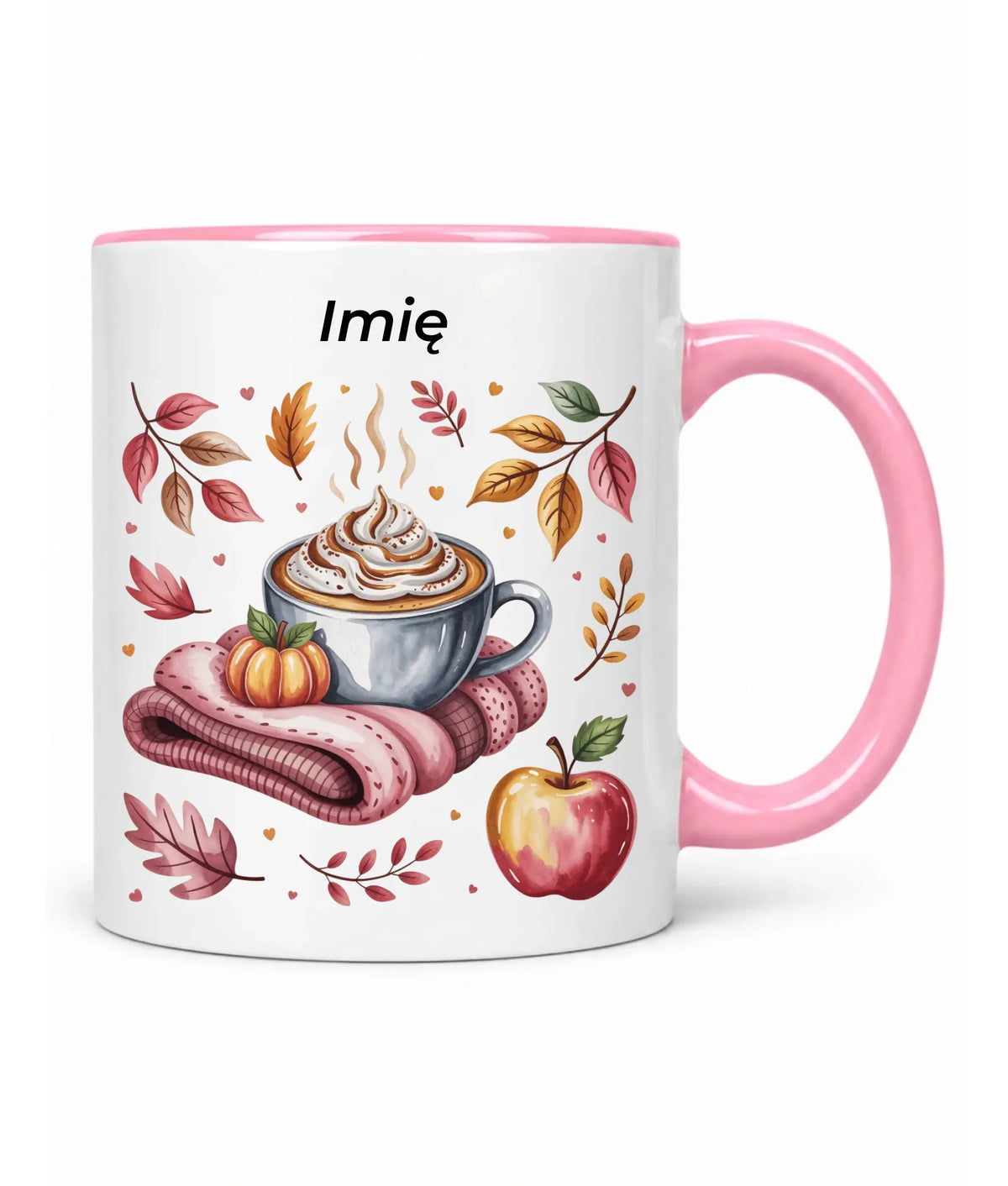 Kubek jesienny - Przytulna jesień - personalizowany JS29