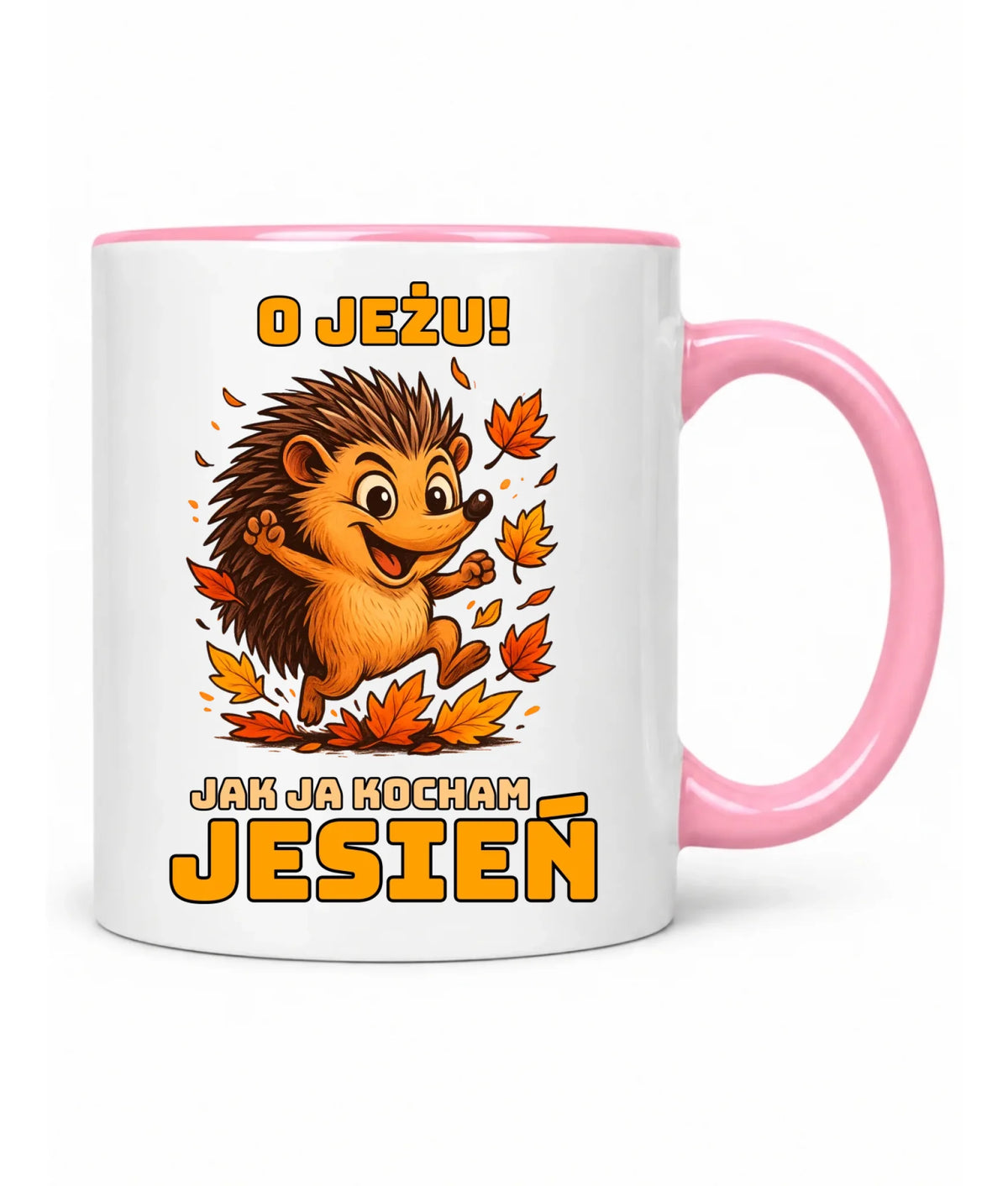 Kubek jesienny - O JEŻU! Jak ja kocham jesień JS31
