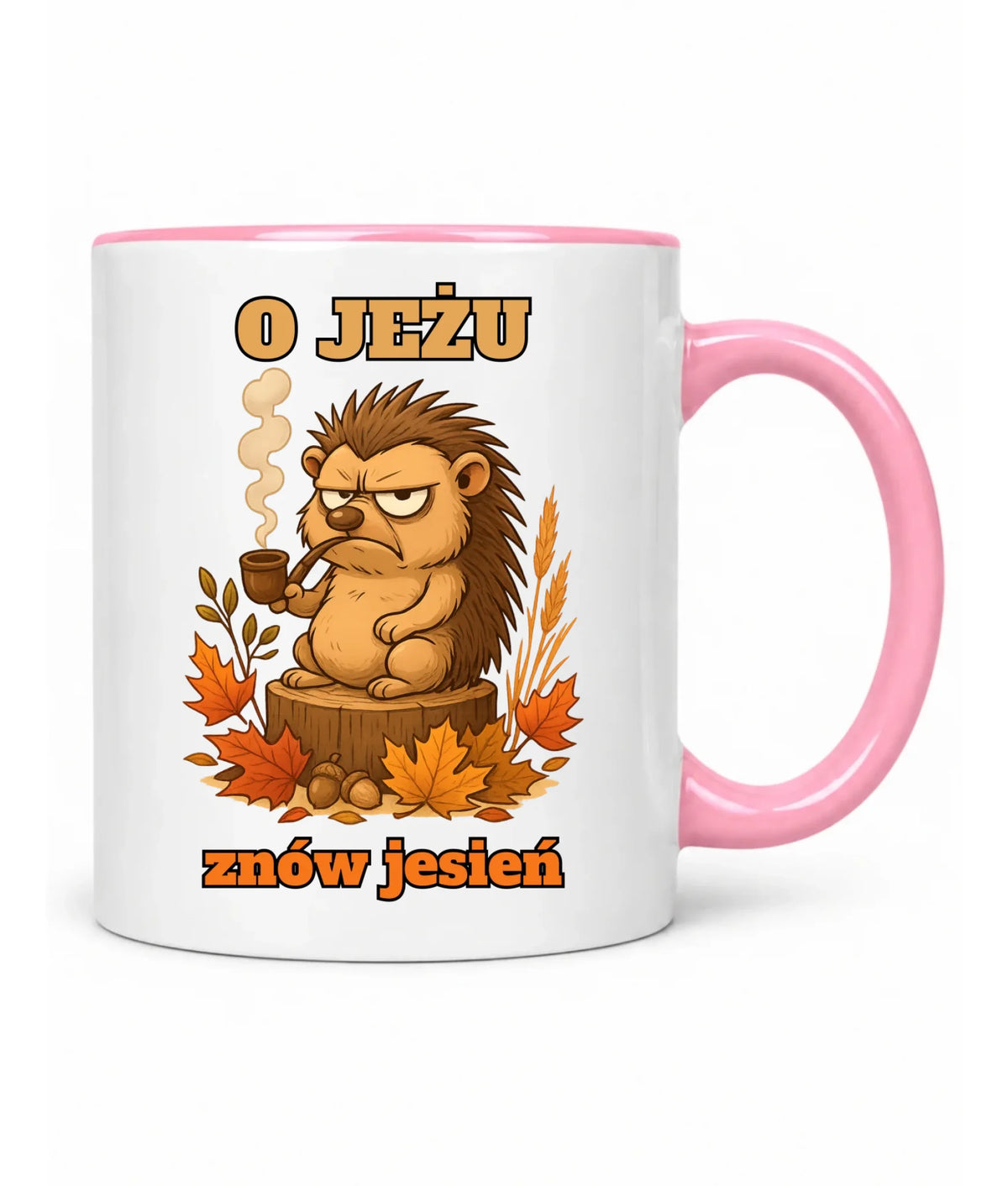 Kubek jesienny - O jeżu znów jesień JS20
