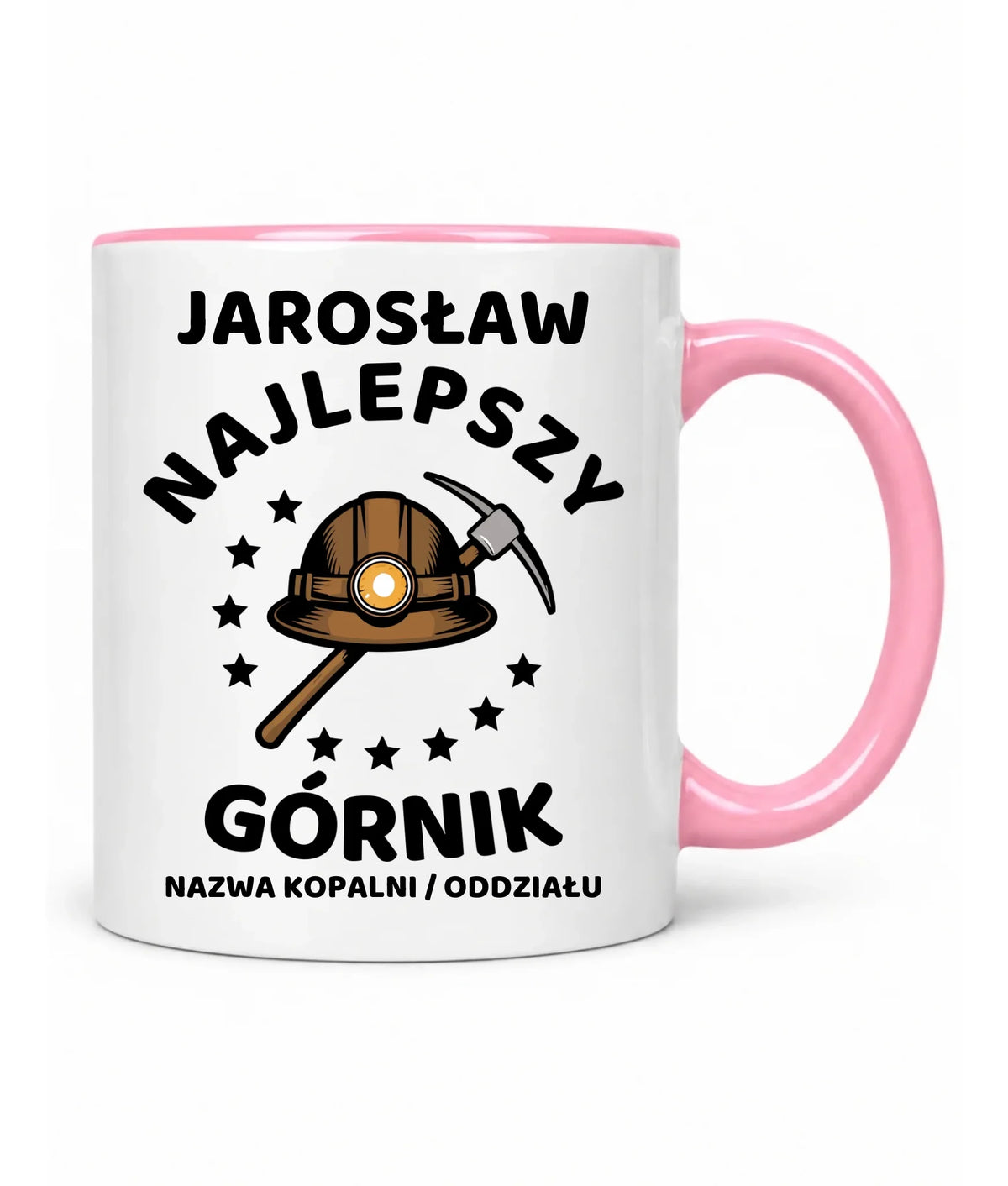 Kubek z imieniem dla górnika - Najlepszy Górnik
