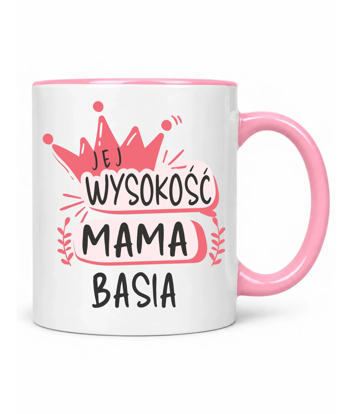 Kubek dla mamy - Jej Wysokość Mama - personalizowany DM16