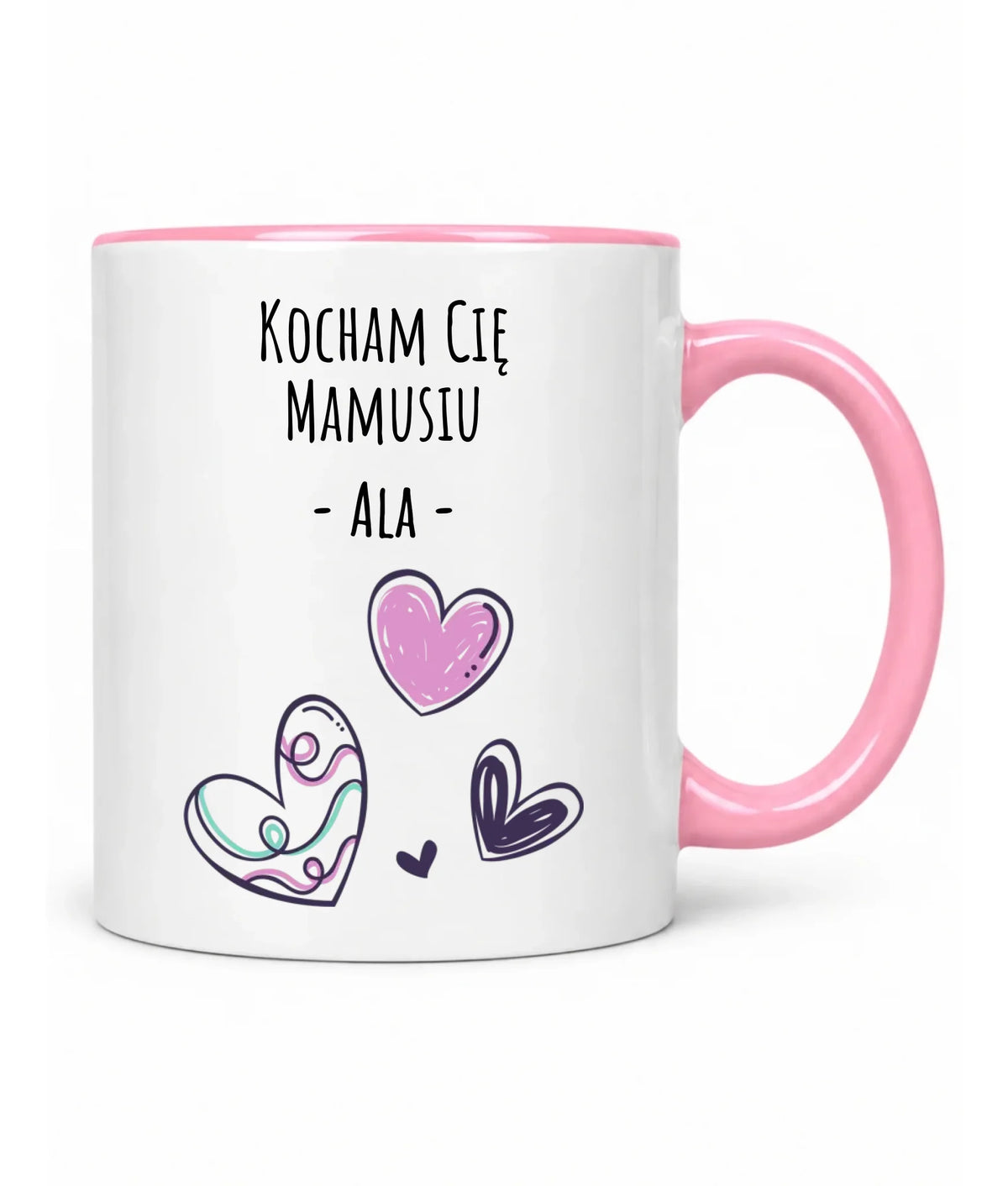 Kubek dla mamy - Kocham Cię Mamusiu - personalizowany DM05