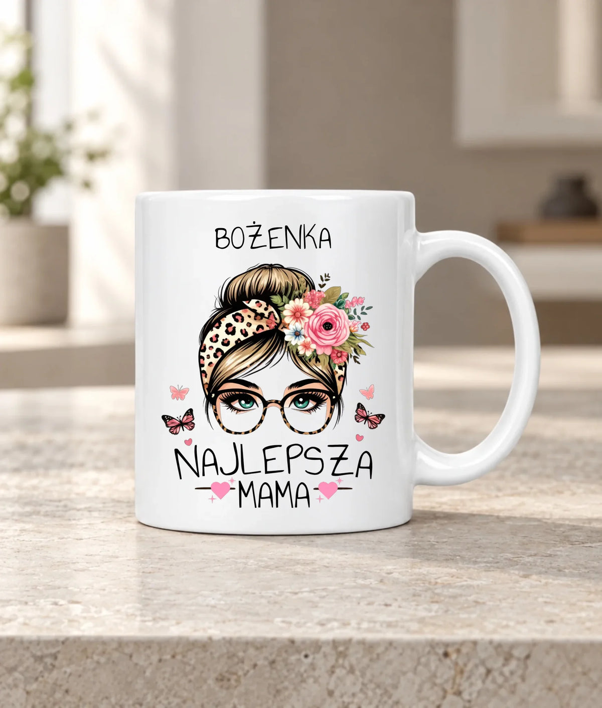 Kubek dla mamy - Najlepsza mama - personalizowany DM37