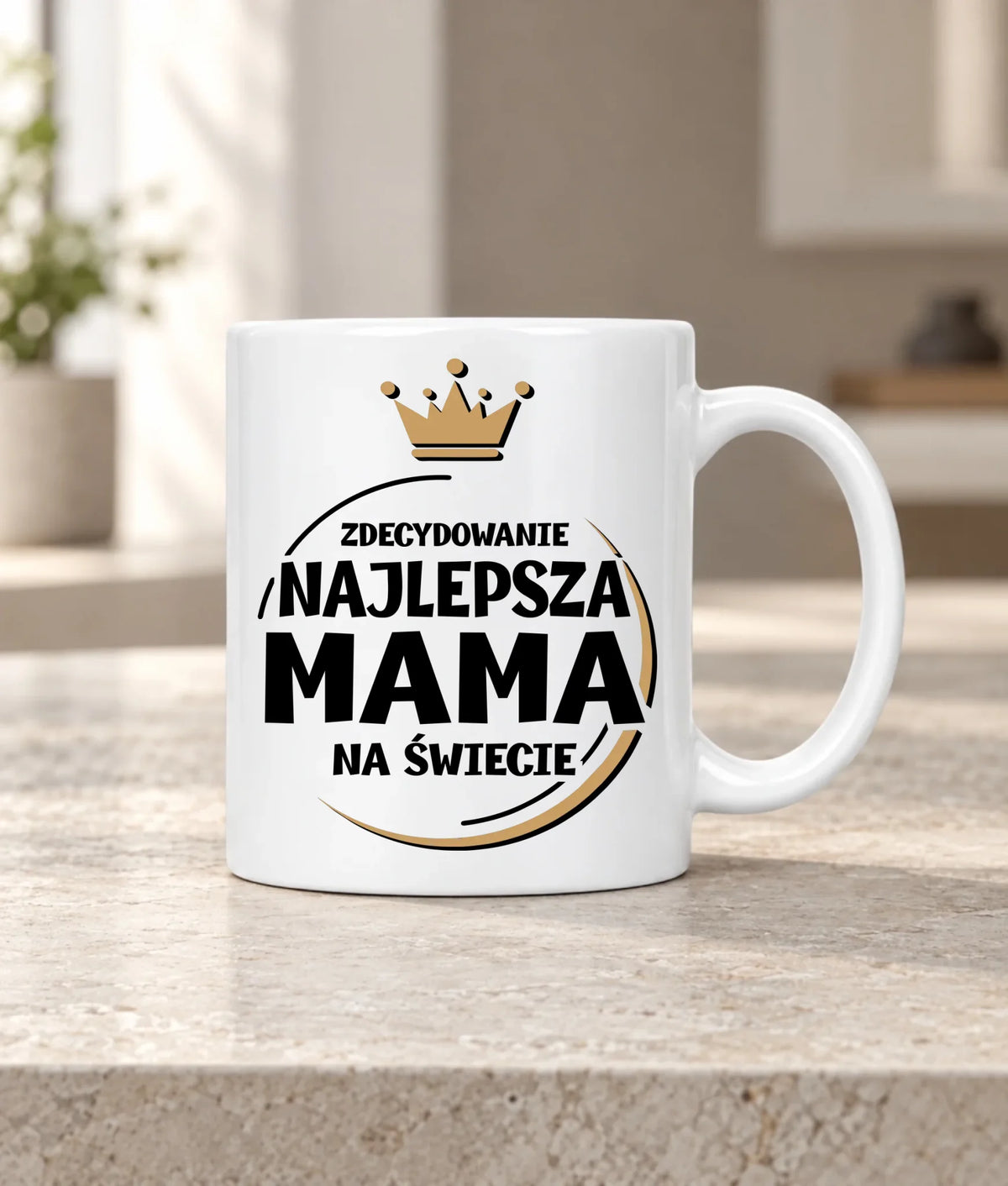 Kubek dla mamy - Zdecydowanie najlepsza mama na świecie DM25