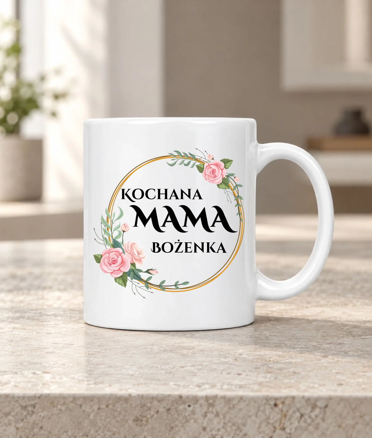 Kubek dla mamy - Kochana Mama - personalizowany DM20