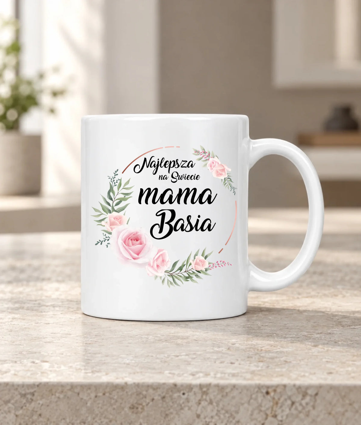 Kubek dla mamy - Najlepsza na Świecie mama - personalizowany DM17