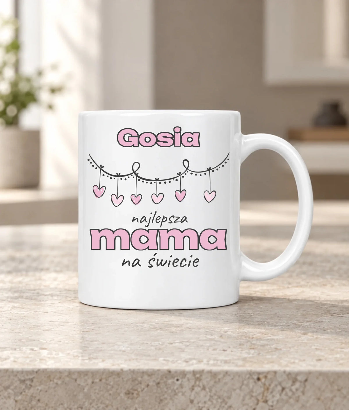 Kubek dla mamy - Najlepsza Mama - personalizowany DM27