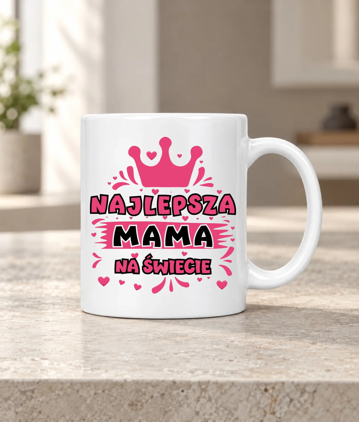 Kubek dla mamy - Najlepsza mama na Świecie DM08