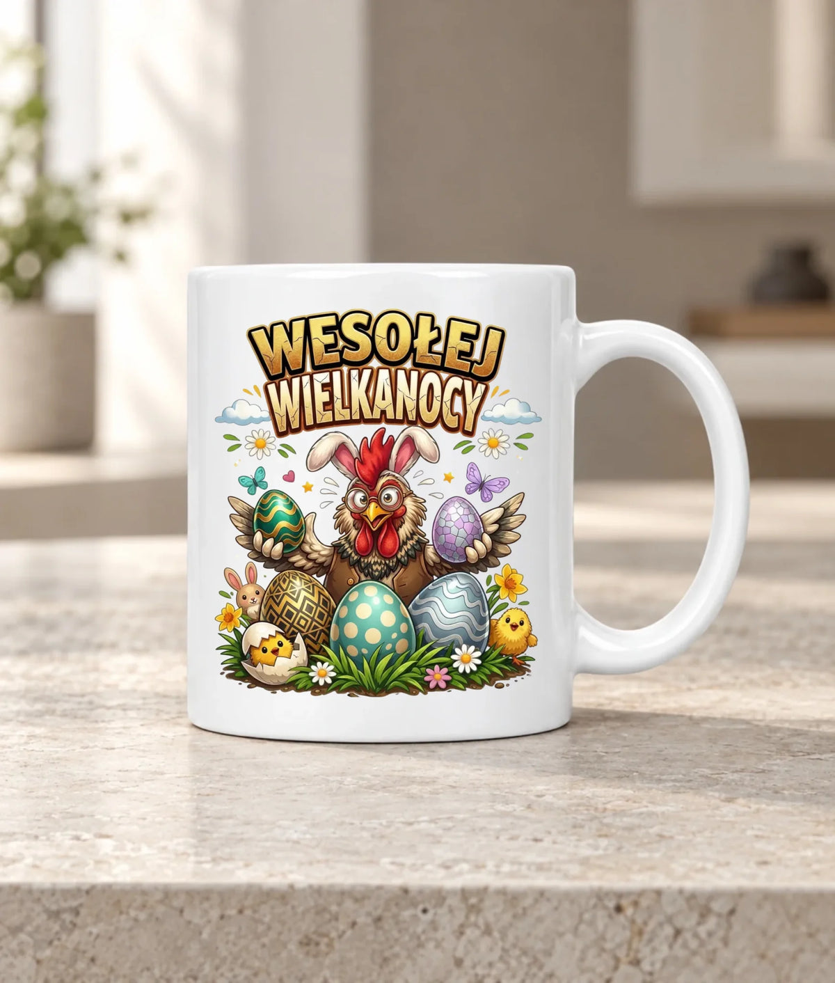 Kubek wielkanocny - Wesołej Wielkanocy WN20