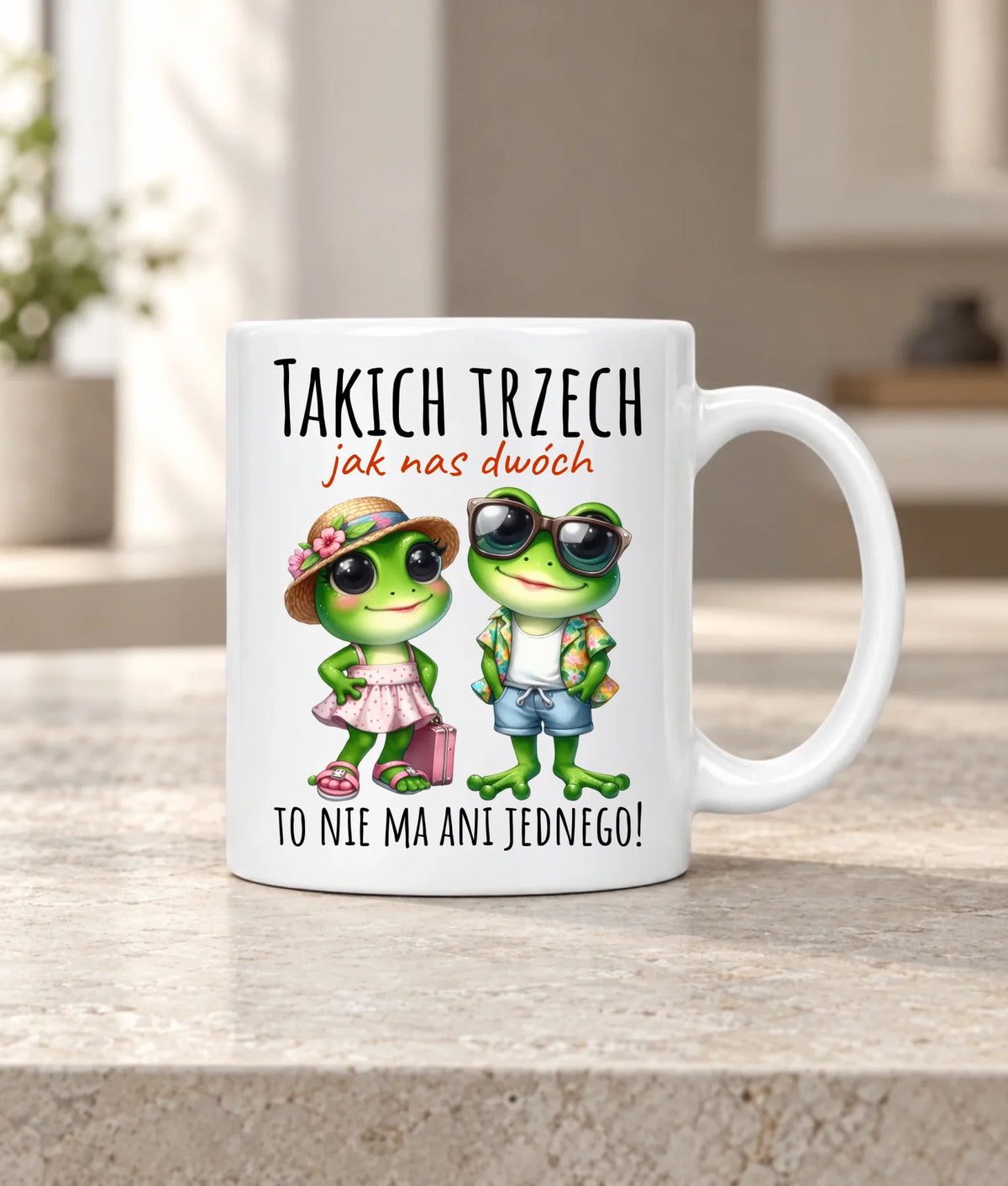 Kubek dla par - Żabki Takich trzech jak nas dwóch DCH11