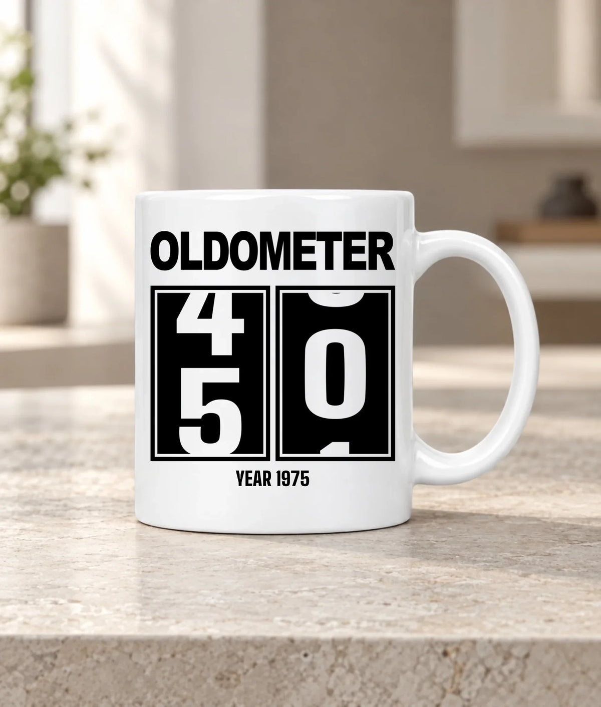 Kubek na urodziny - Oldometer wybierz wiek 20-85 lat