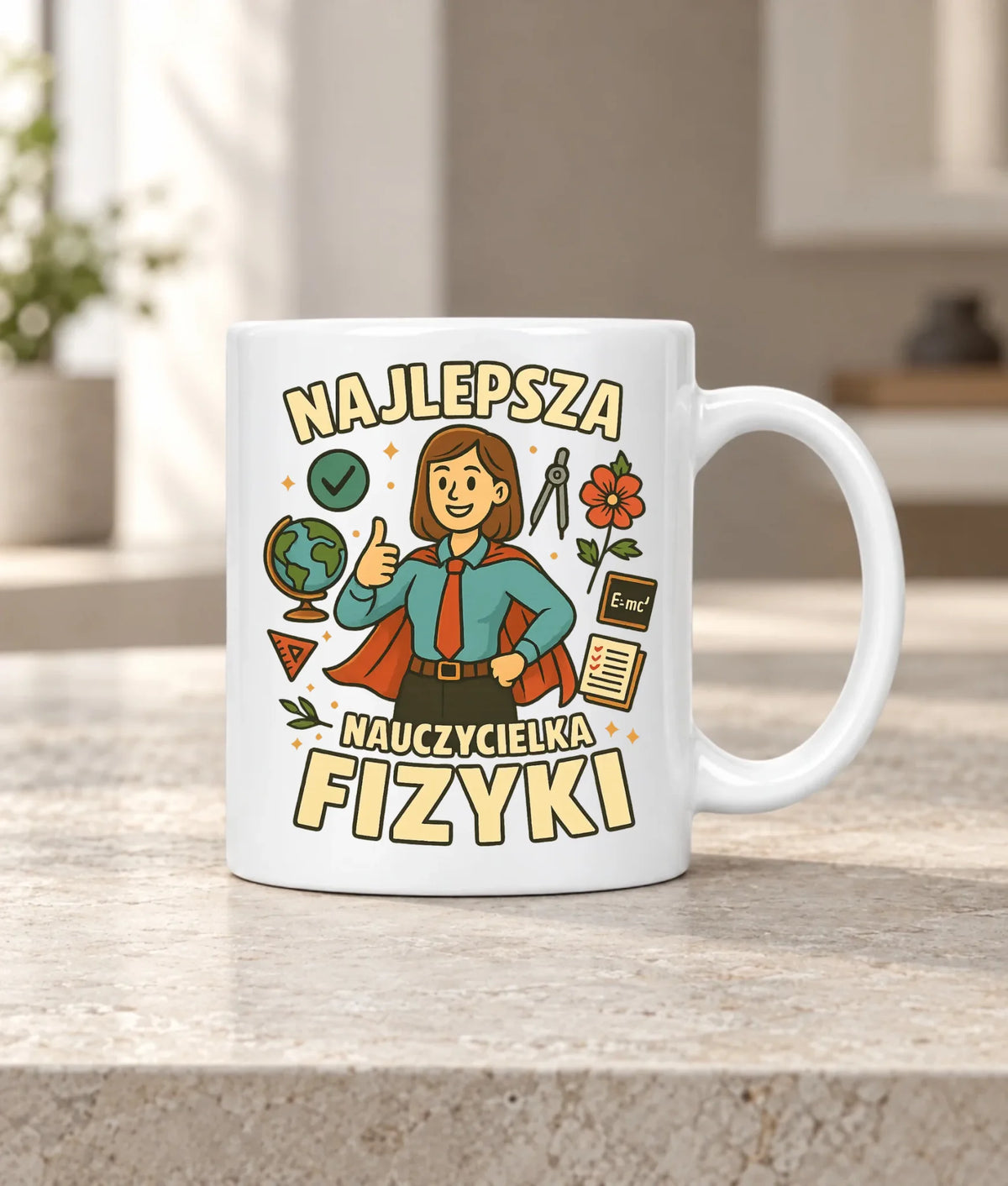 Kubek dla nauczycielki fizyki N23