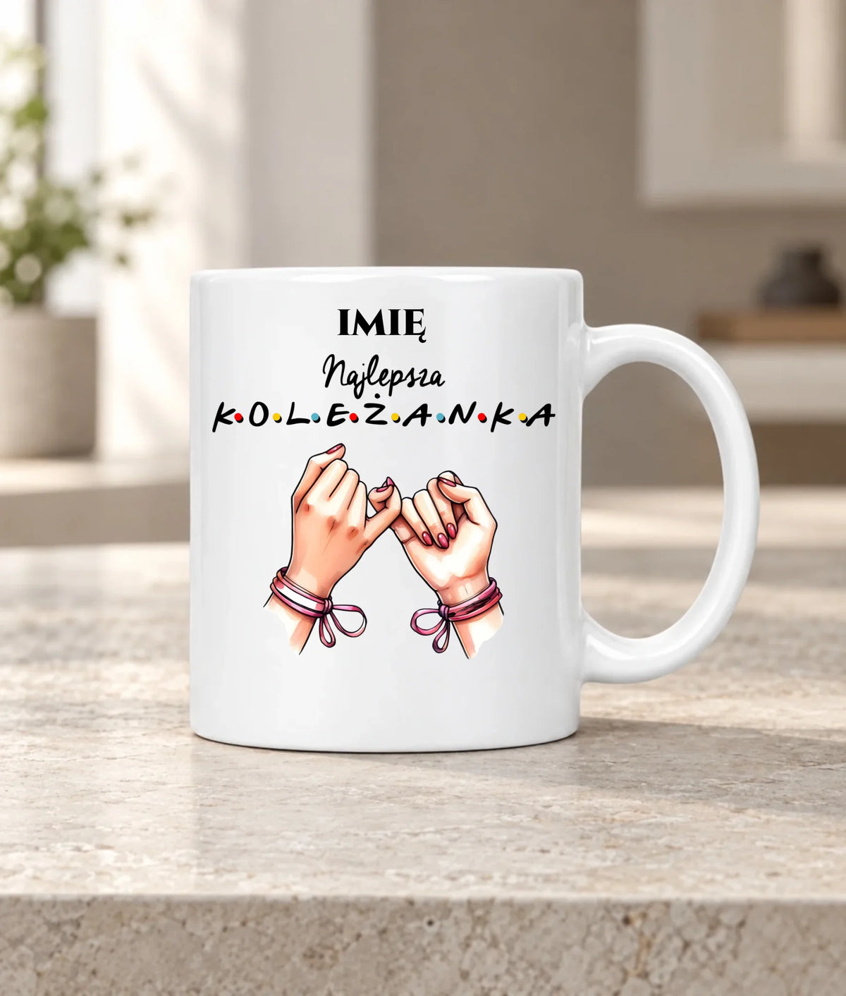 Kubek - Najlepsza koleżanka - personalizowany DZ02