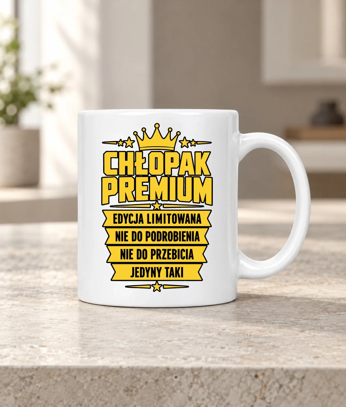 Kubek dla chłopaka - Chłopak Premium Edycja Limitowana