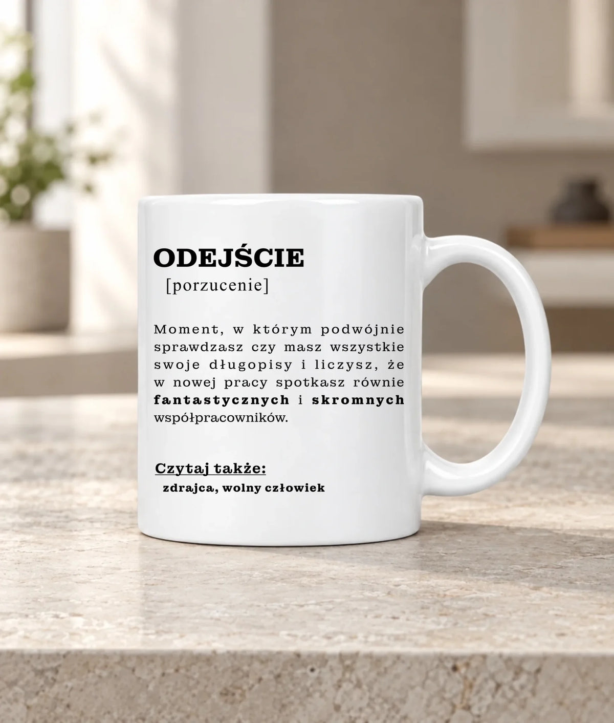Kubek - Odejście z pracy [porzucenie]