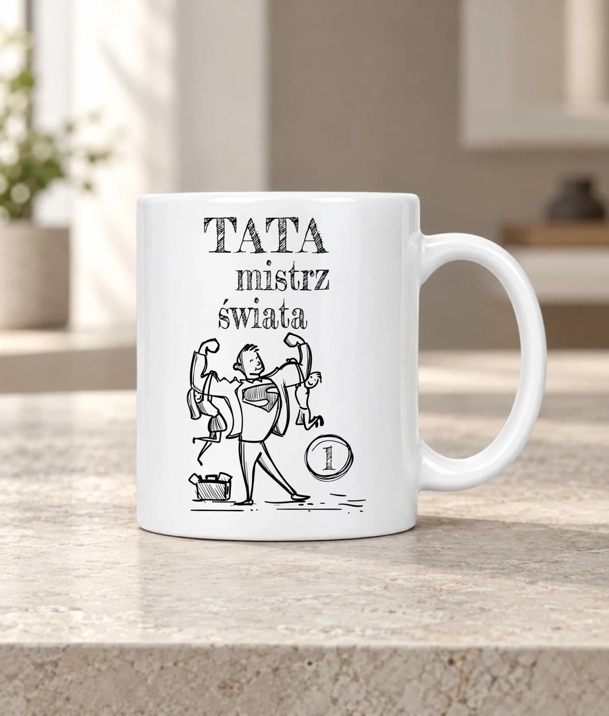 Kubek dla taty - Tata Mistrz Świata DT36