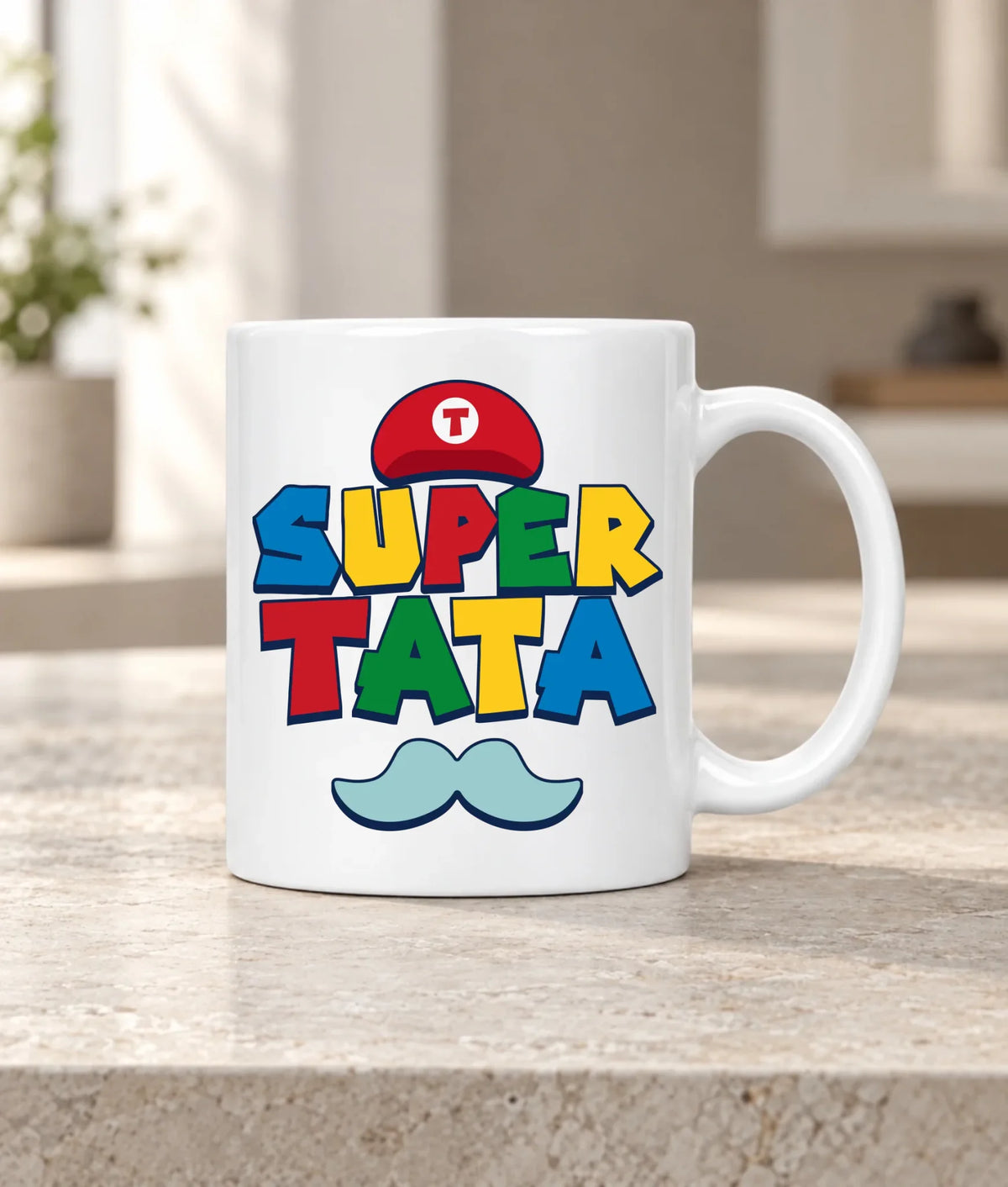 Kubek dla taty - Super Tata w stylu Mario DT28