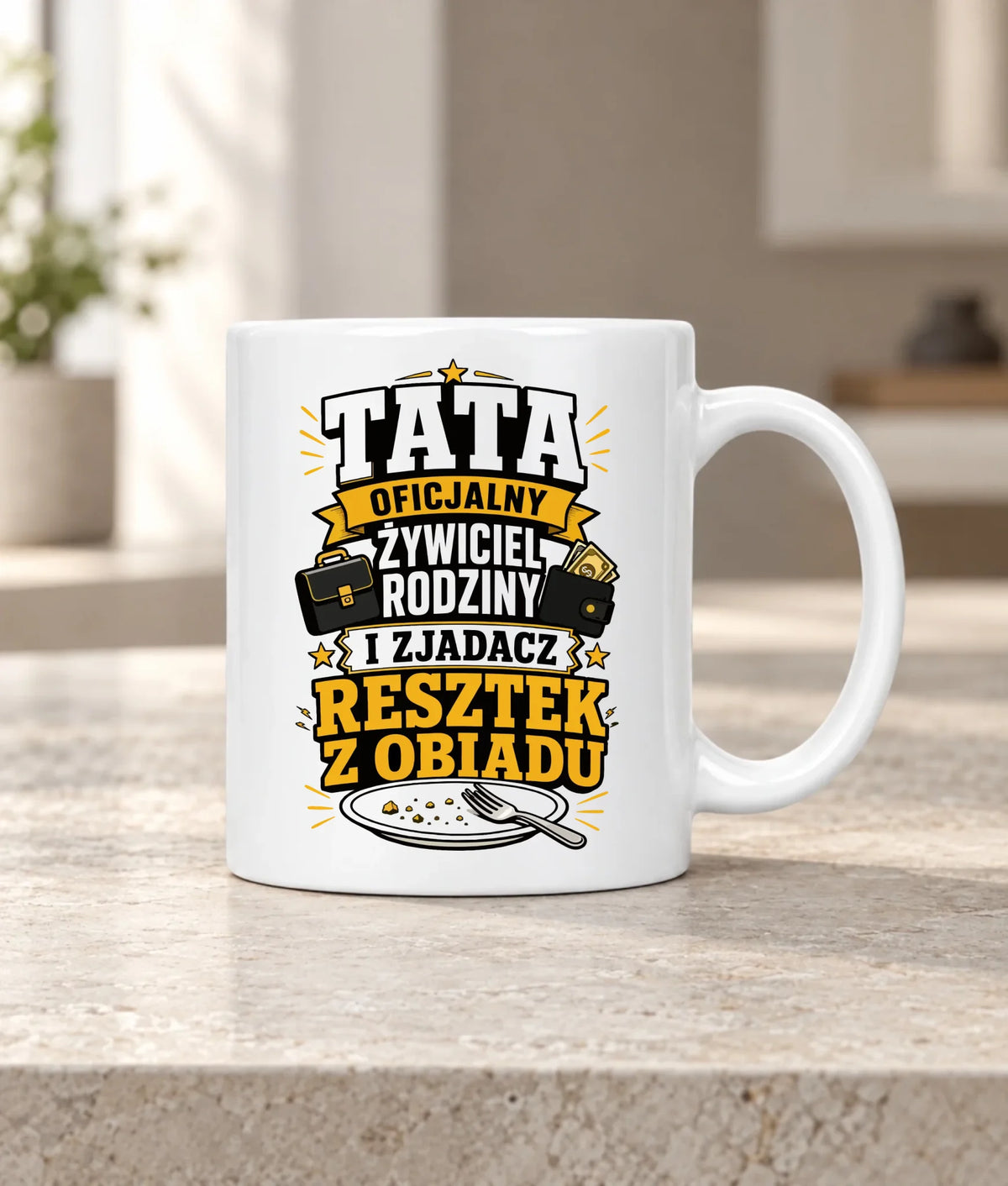 Kubek dla taty - Tata oficjalny żywiciel rodziny DT34