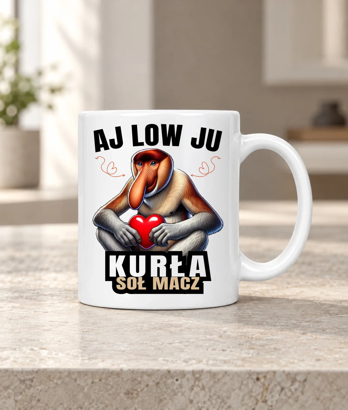 Kubek dla par - Janusz nosacz - Aj low ju kurła W26