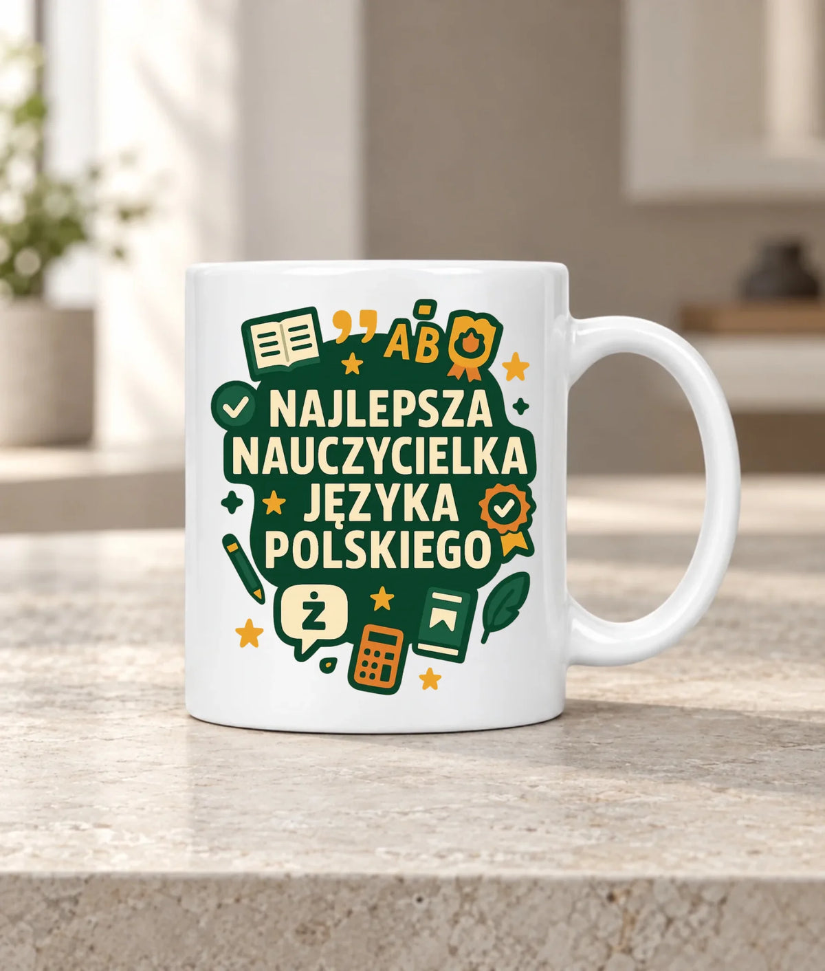 Kubek dla nauczycielki języka polskiego N75