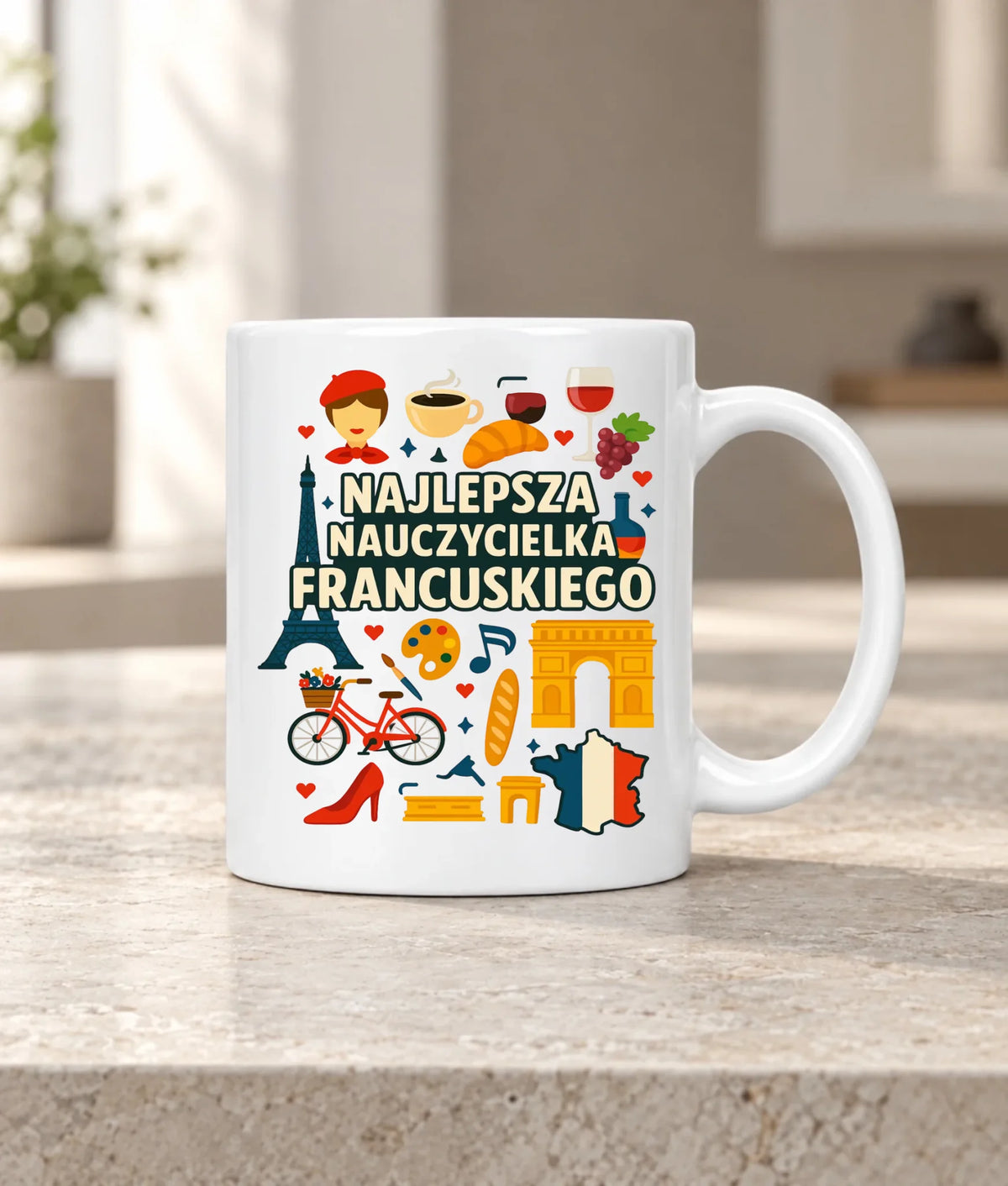 Kubek dla nauczycielki języka francuskiego N58