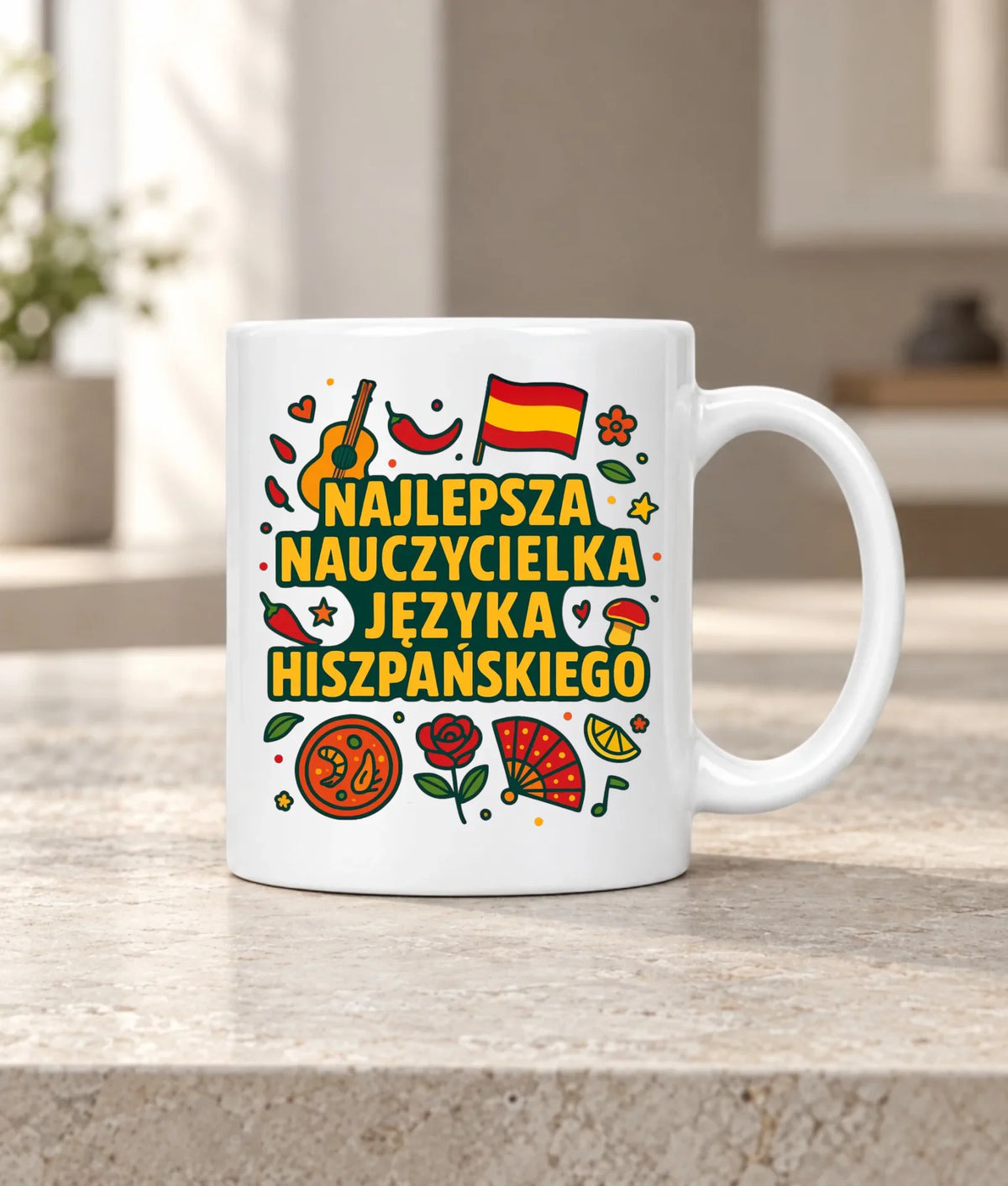 Kubek Najlepsza nauczycielka języka hiszpańskiego N55