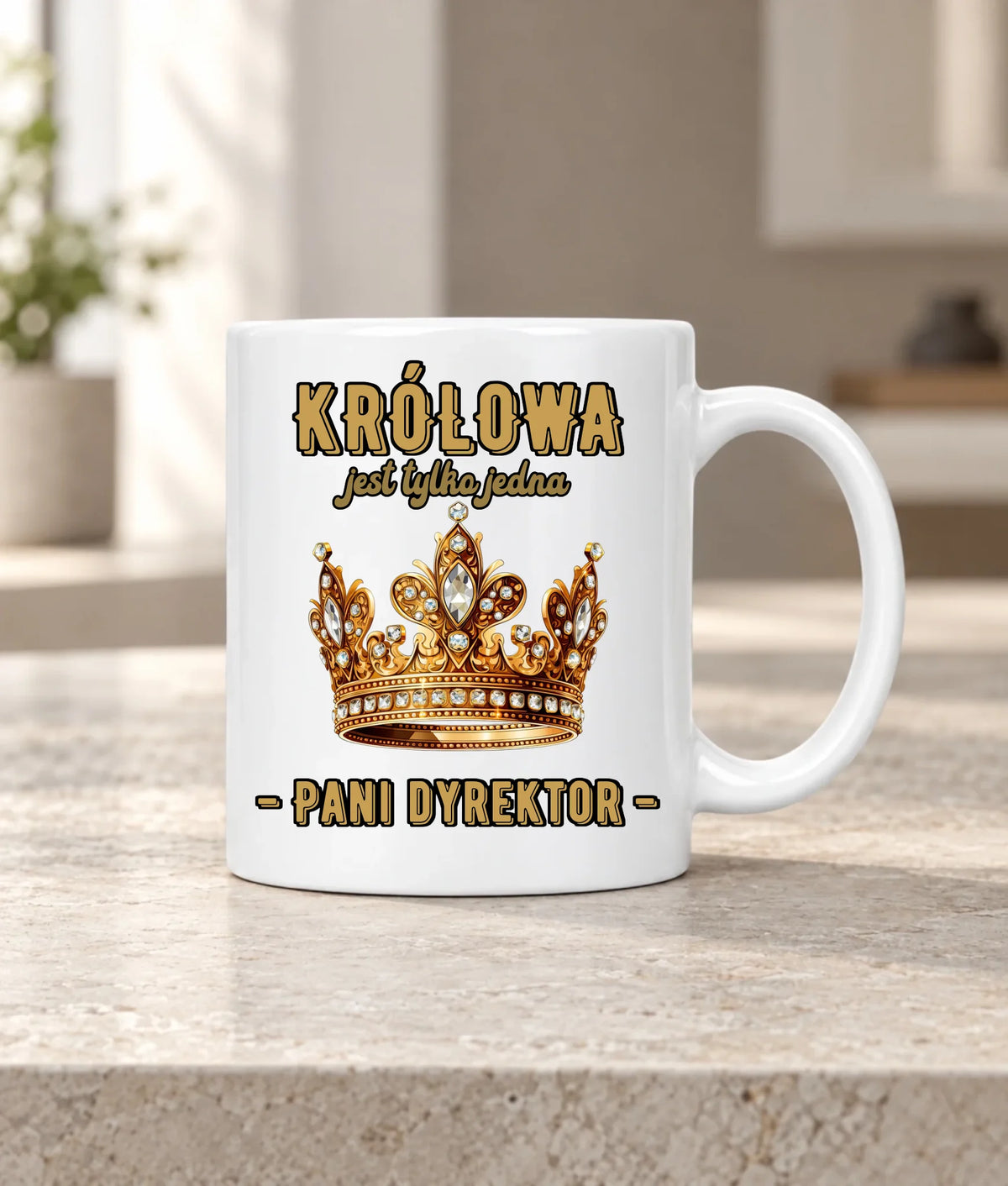 Kubek Pani Dyrektor Królowa jest tylko jedna N78