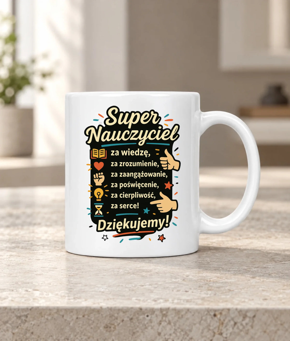 Kubek dla nauczyciela Super Nauczyciel N32