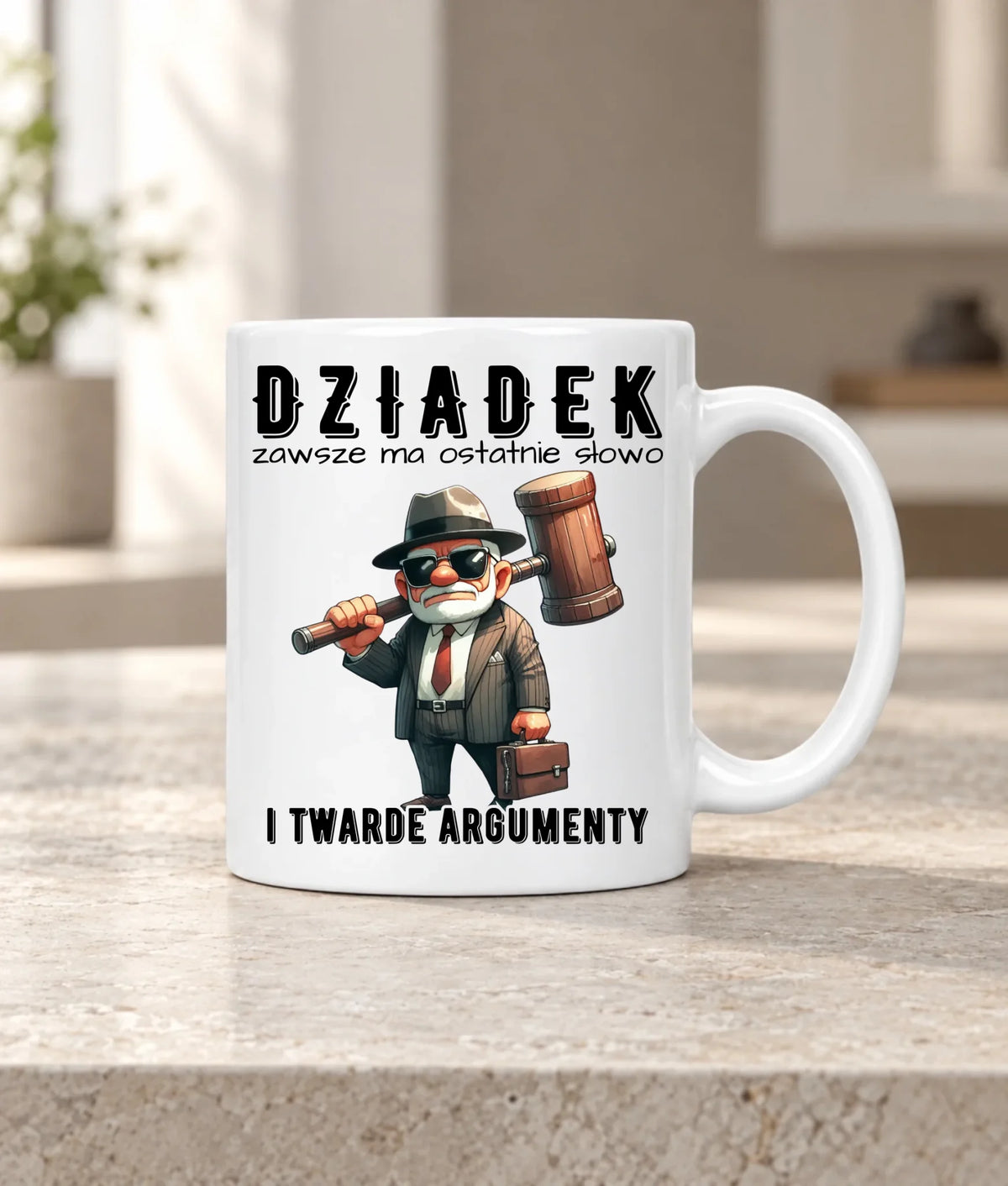 Kubek dla dziadka - Dziadek zawsze ma ostatnie słowo D40