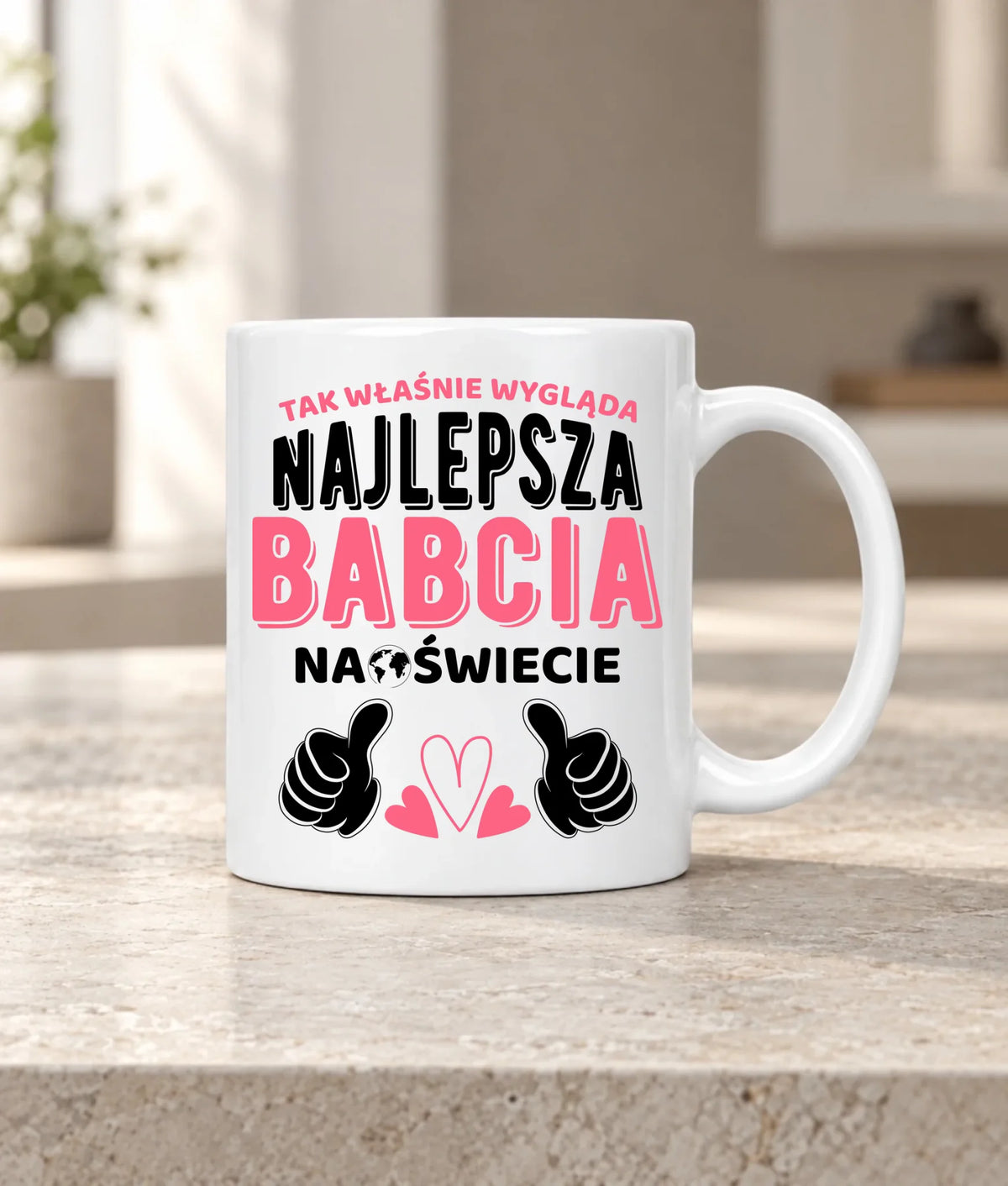 Kubek dla babci - Tak wygląda najlepsza babcia na świecie B24