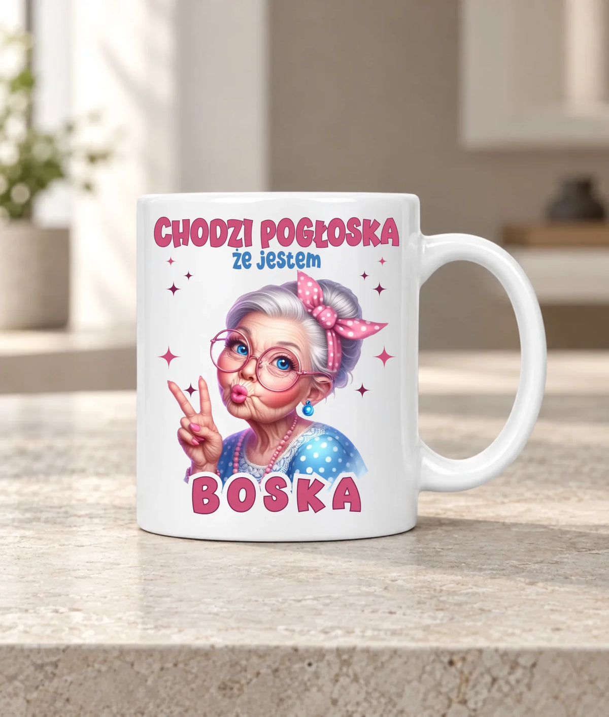 Kubek dla babci - Chodzi pogłoska, że jestem boska B16