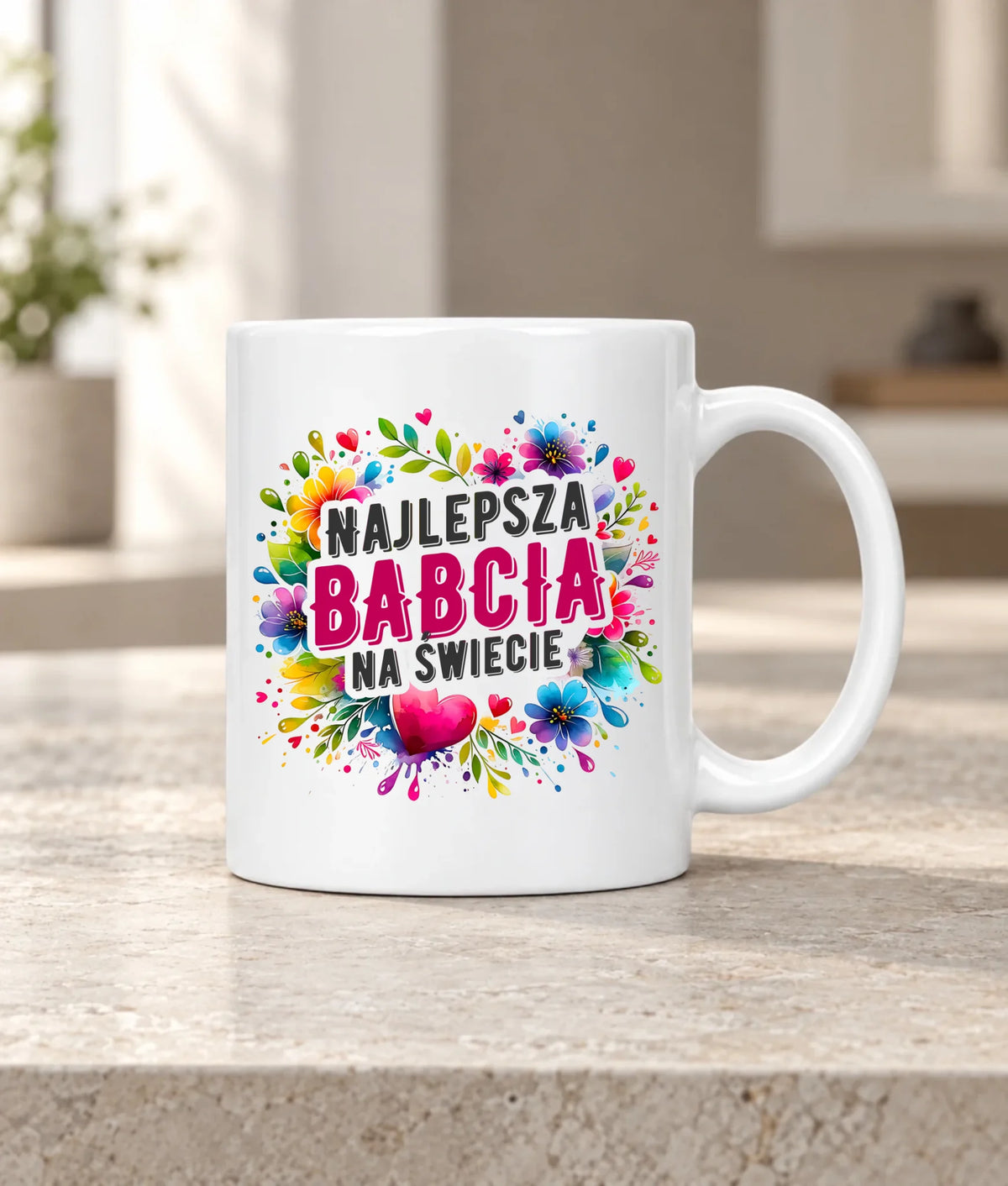 Kubek dla babci - Najlepsza Babcia na świecie B07