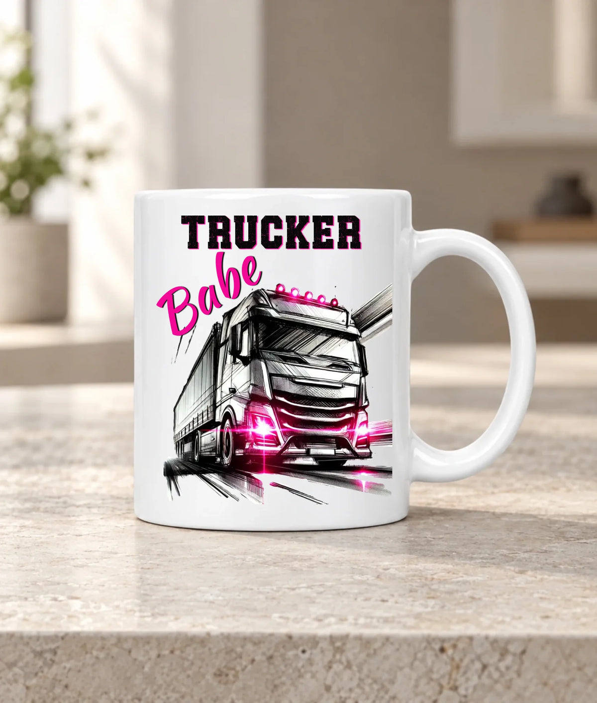 Kubek - kierowca ciężarówki - Trucker Babe ZKT13