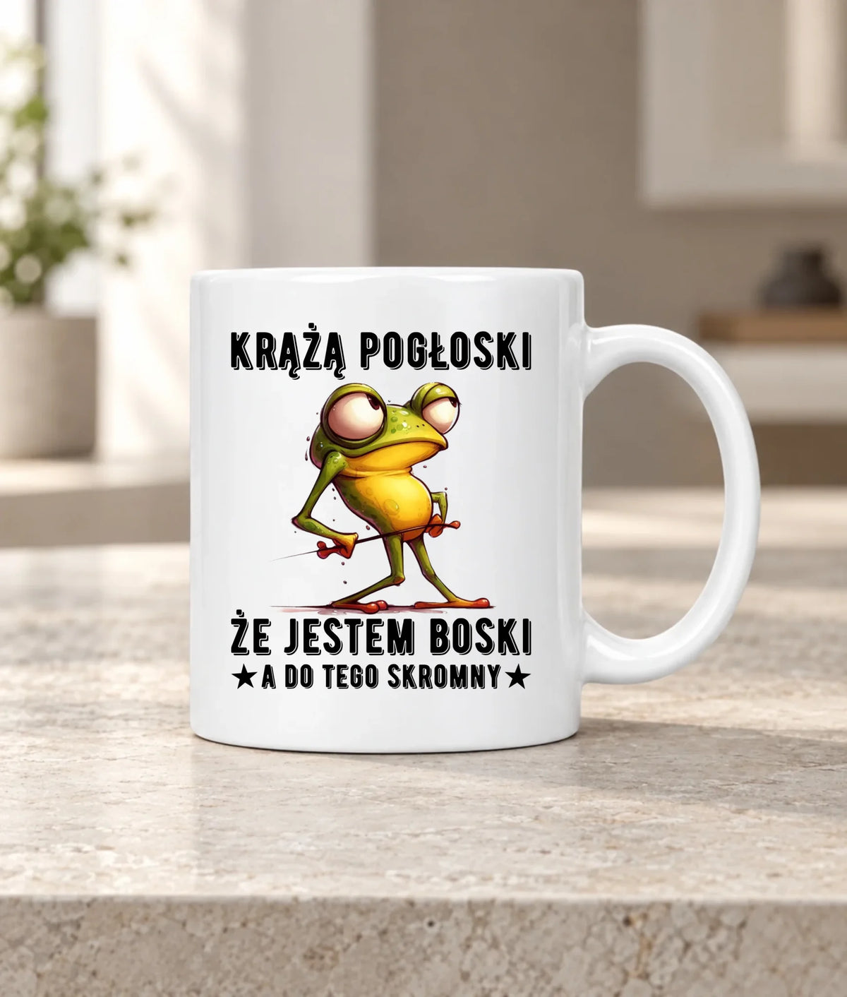 Kubek - prezent dla chłopaka - Jestem boski DCH15