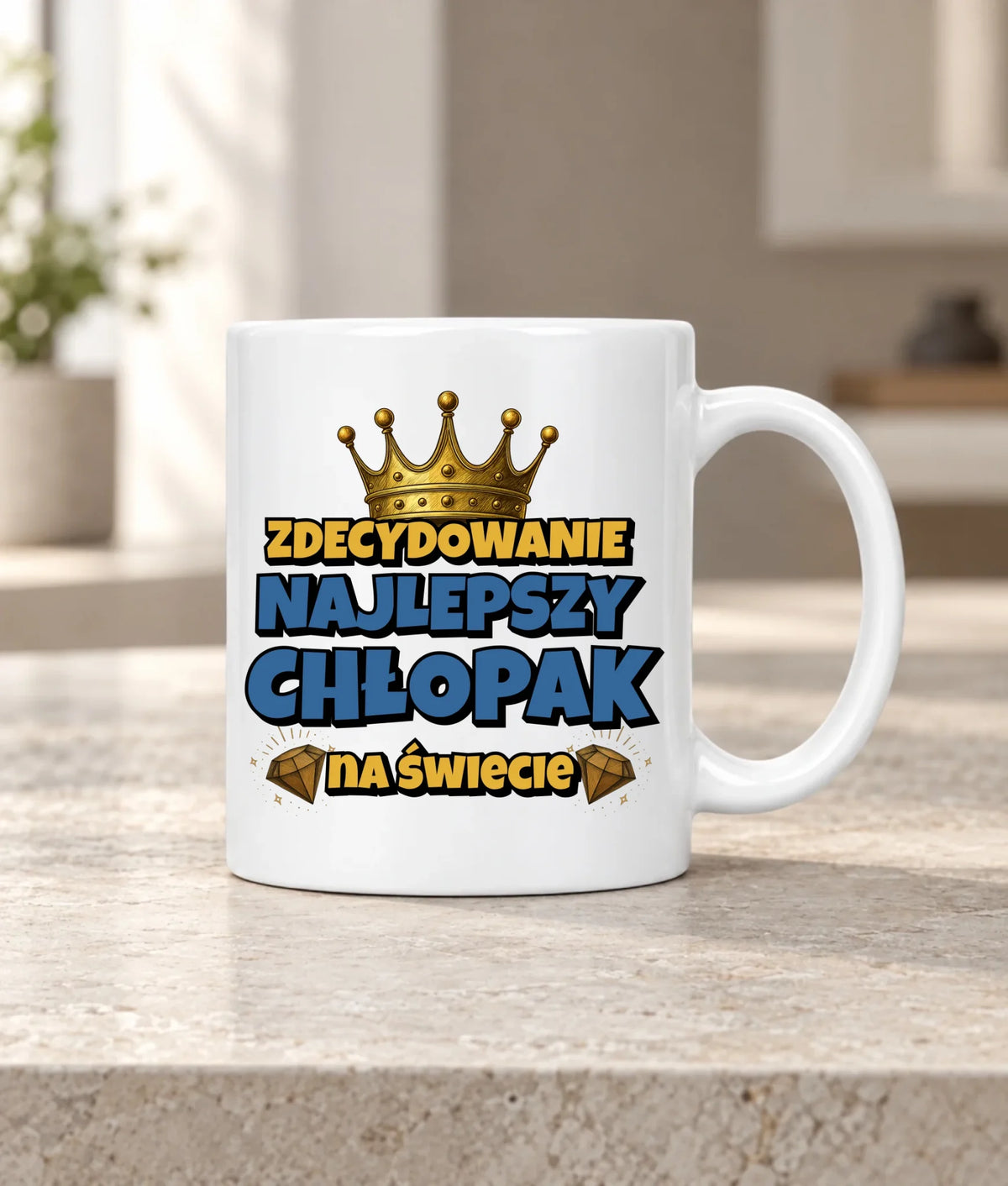 Kubek - Prezent na Dzień Chłopaka - Najlepszy chłopak DCH21