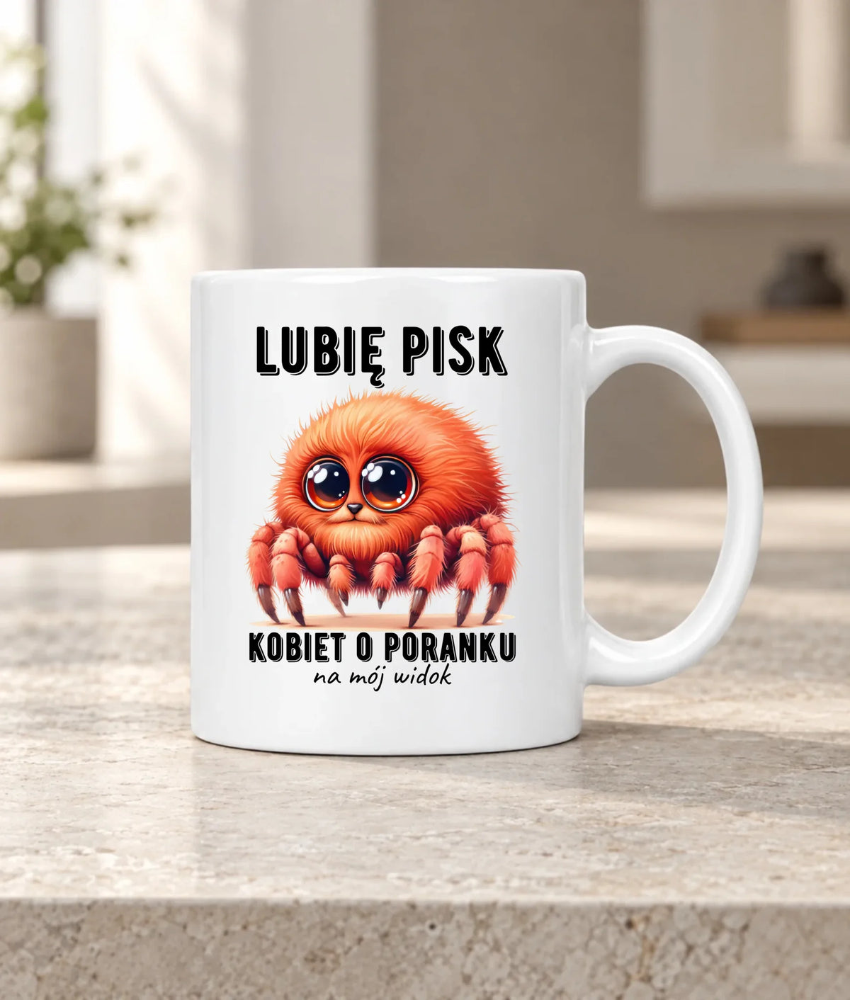 Kubek - prezent dla chłopaka - Lubię pisk kobiet DCH14