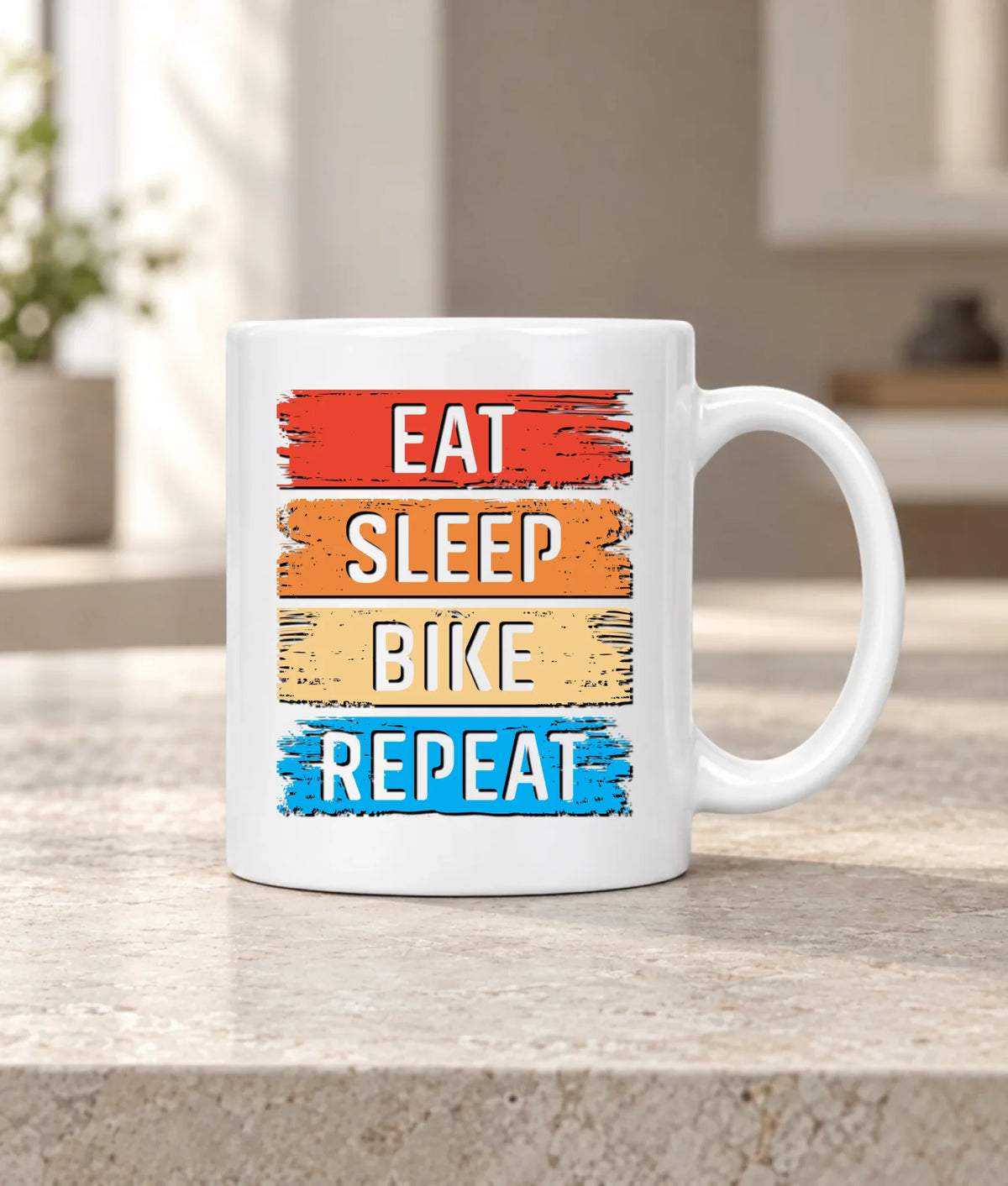 Eat Sleep Bike Repeat | Kubek dla rowerzysty HR03