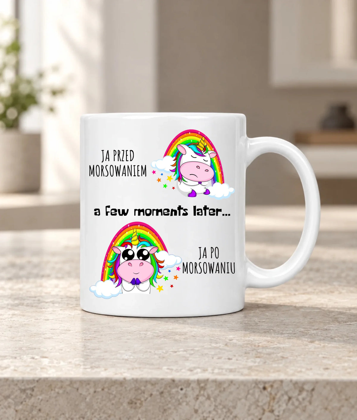 Kubek - prezent dla morsa - Jednorożec - Ja po morsowaniu HM11