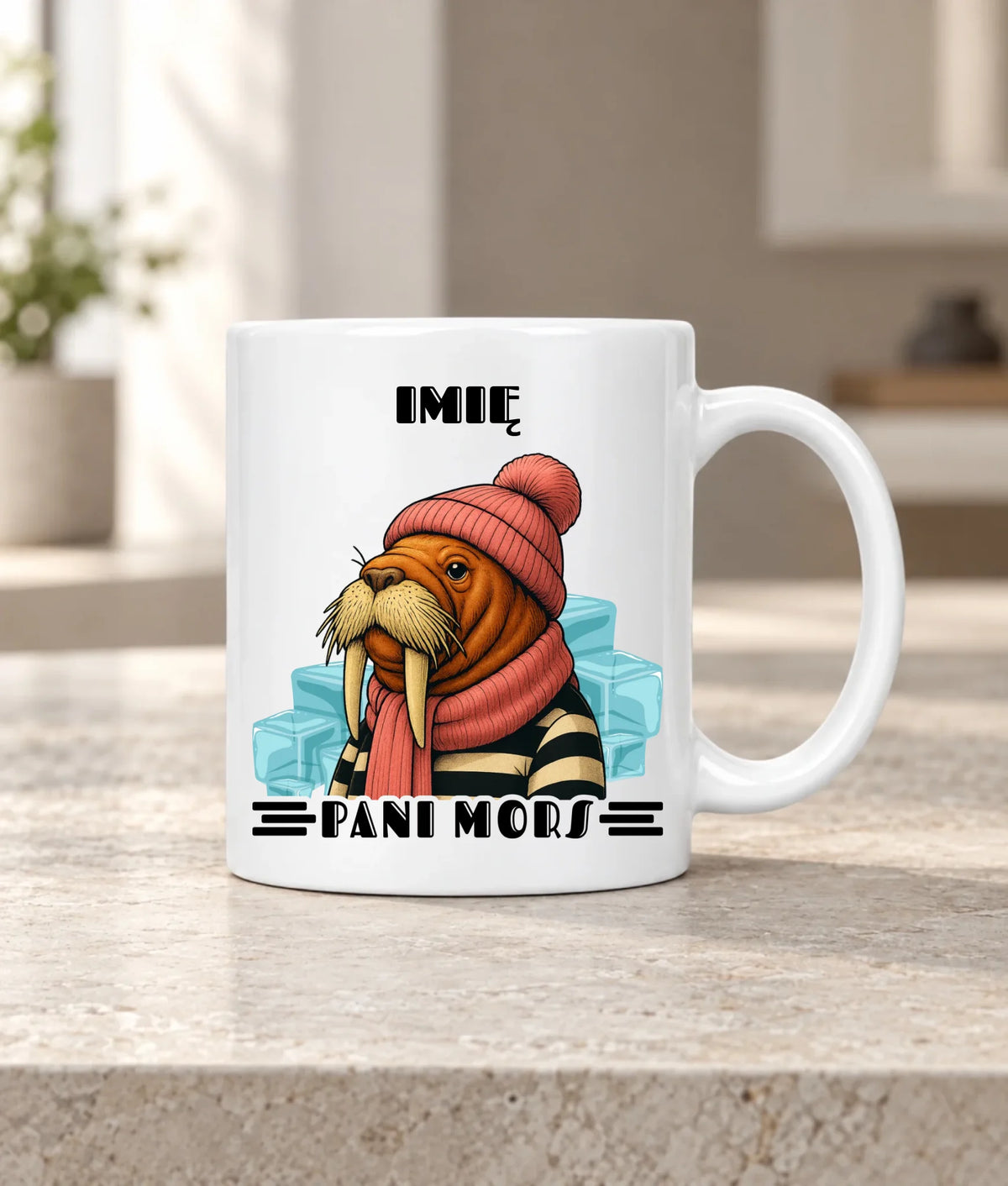 Kubek - prezent dla morsa - Pani Mors - personalizowany HM16