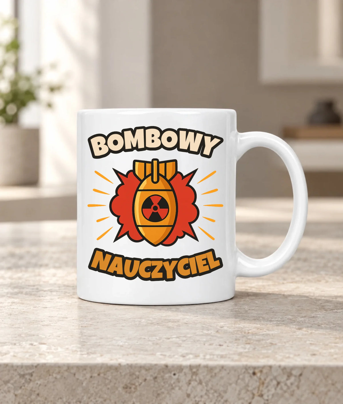 Kubek dla nauczyciela Bombowy nauczyciel N36