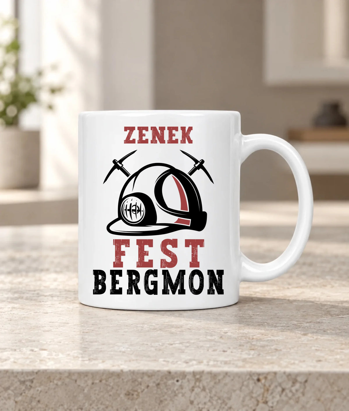 Kubek z imieniem dla górnika - Fest Bergmon