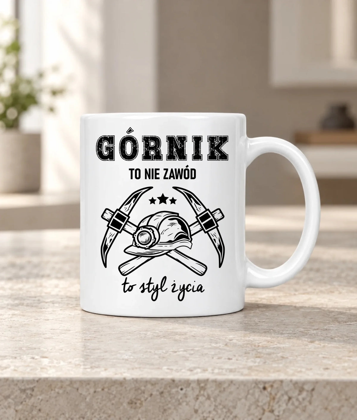 Kubek dla górnika - Górnik to nie zawód, to styl życia