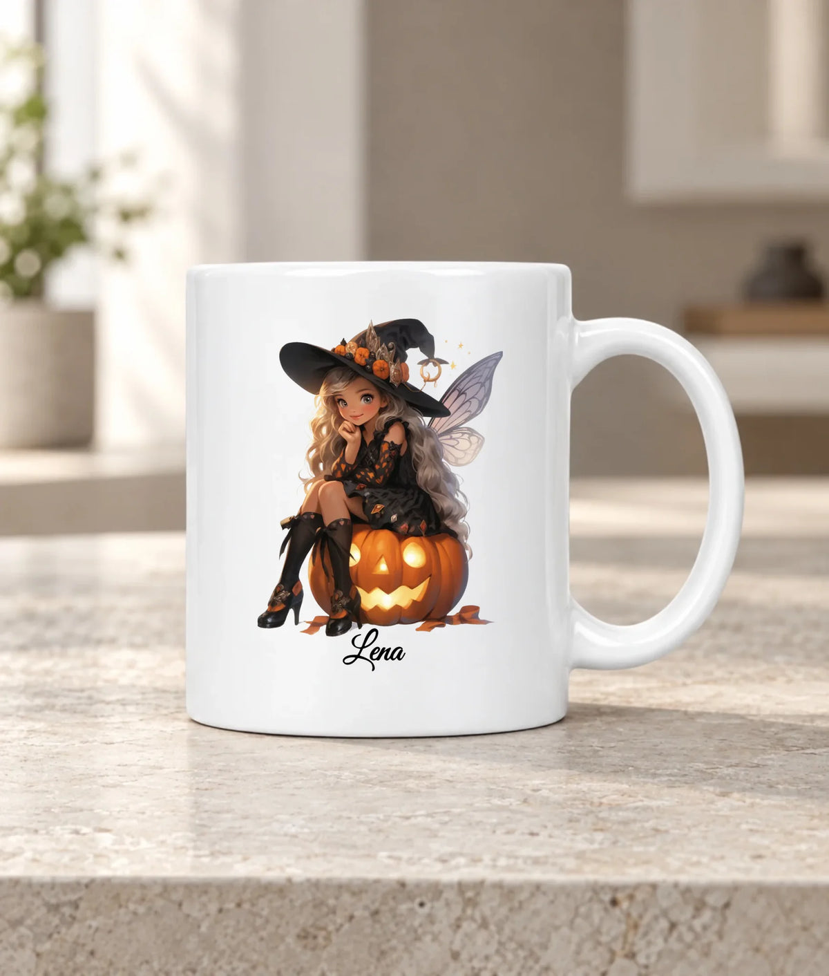 Kubek na Halloween - Wróżka - wybierz postać - personalizowany HL02